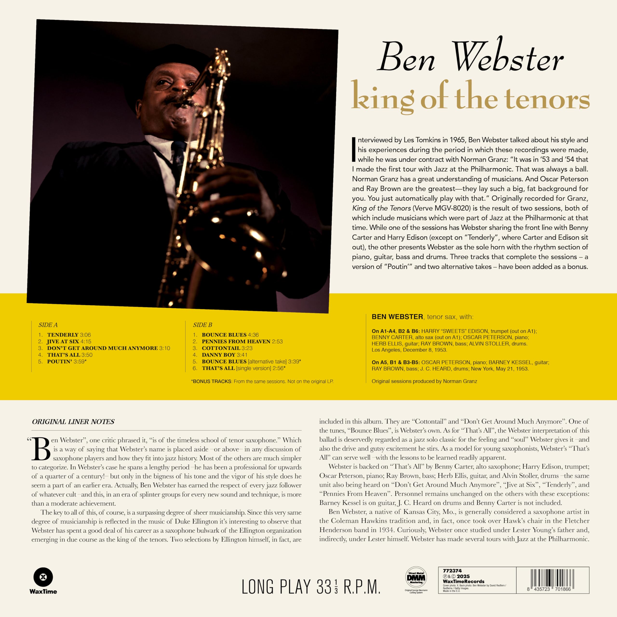 King Of The Tenors