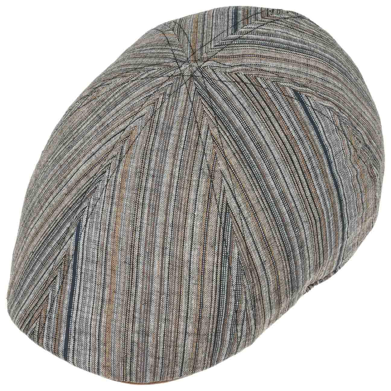 LIPODO Gatsby Gorra Estilo Newsboy Lino Algodon a Rayas Multicolor Hombre Primavera Verano