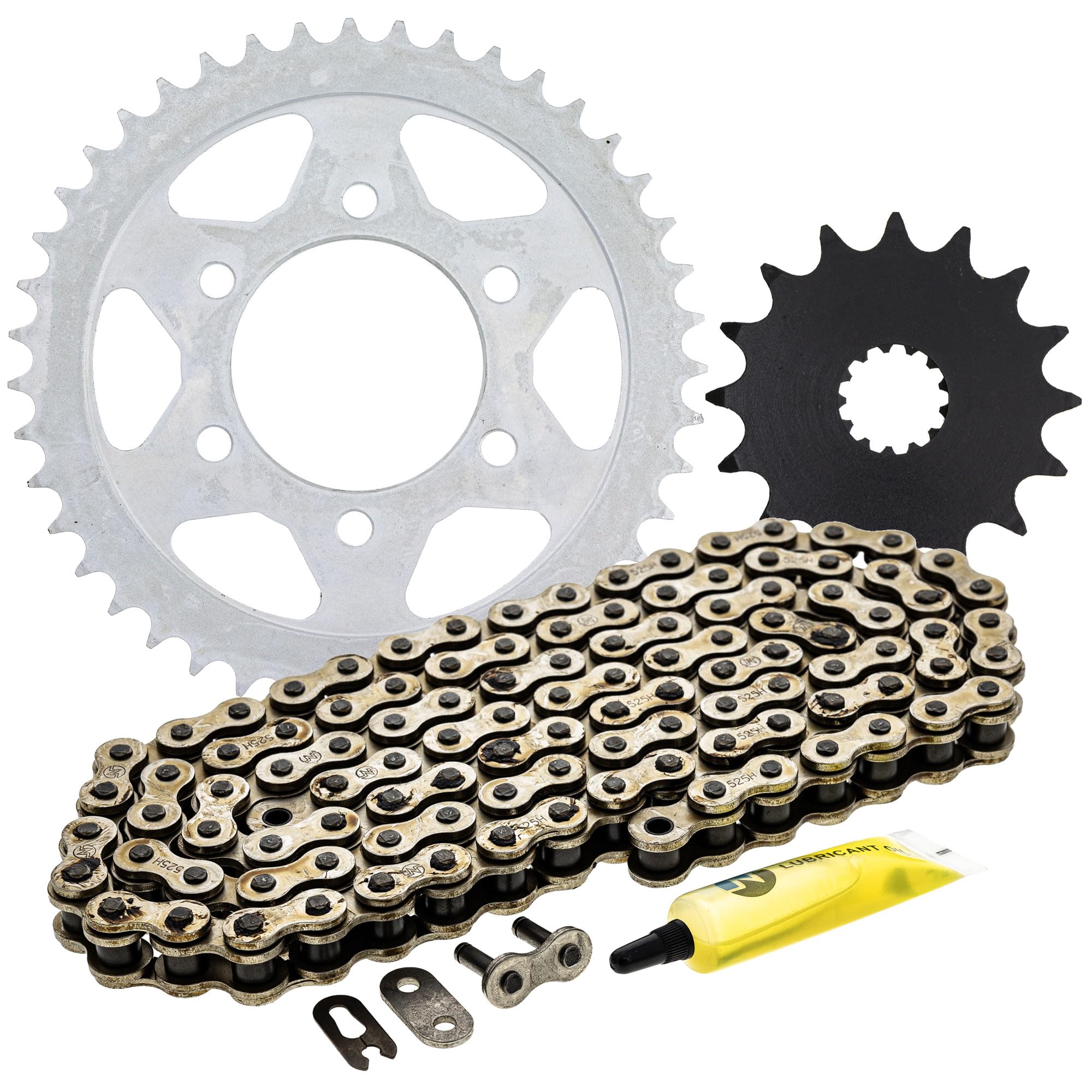 NICHE Drive Sprocket Chain Combo for Kawasaki Ninja ZX7R Front 16