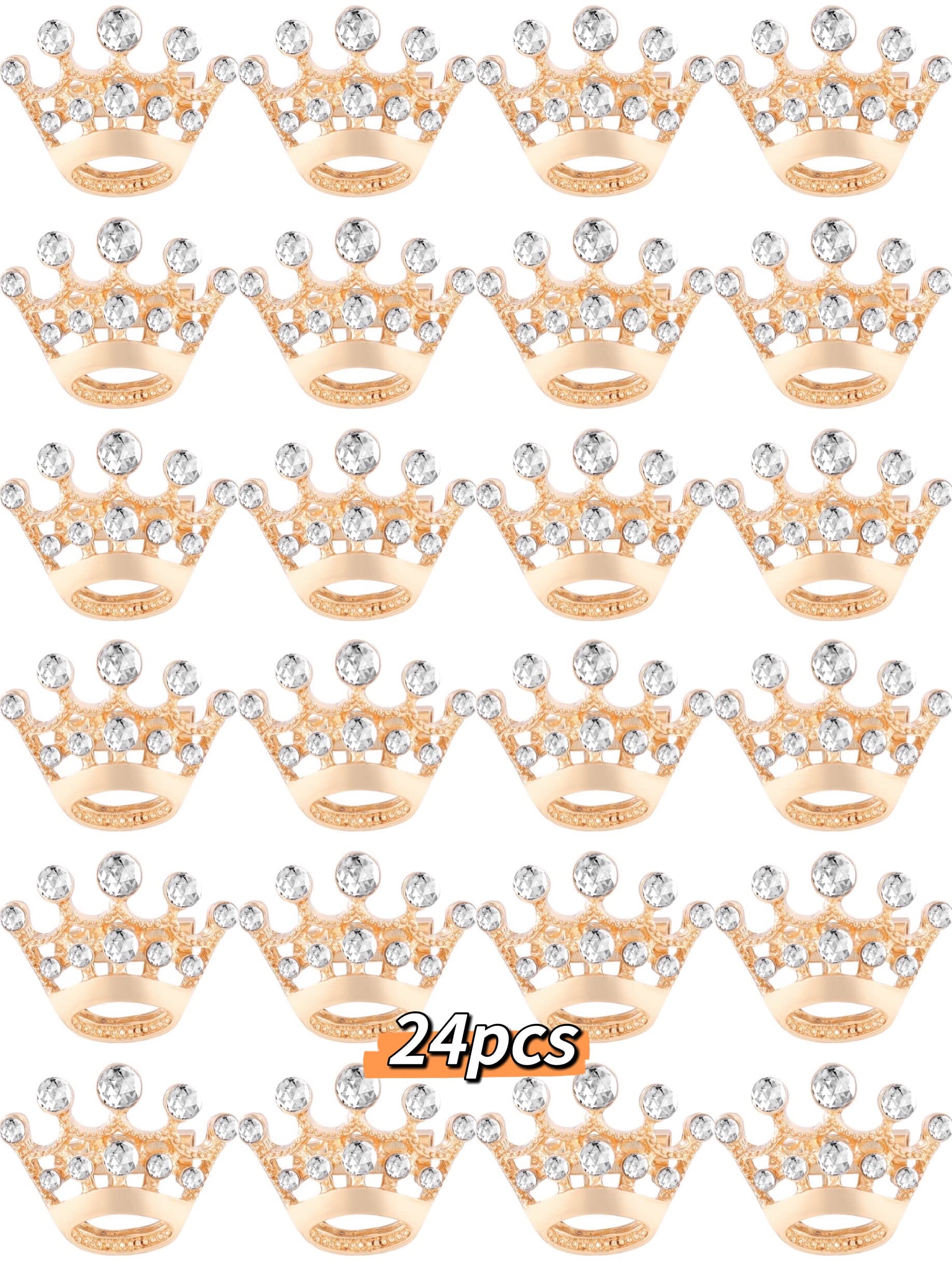 Small Crown Brooch pins for women fashion Rhinestone Gold Silver Crown Brooch for men