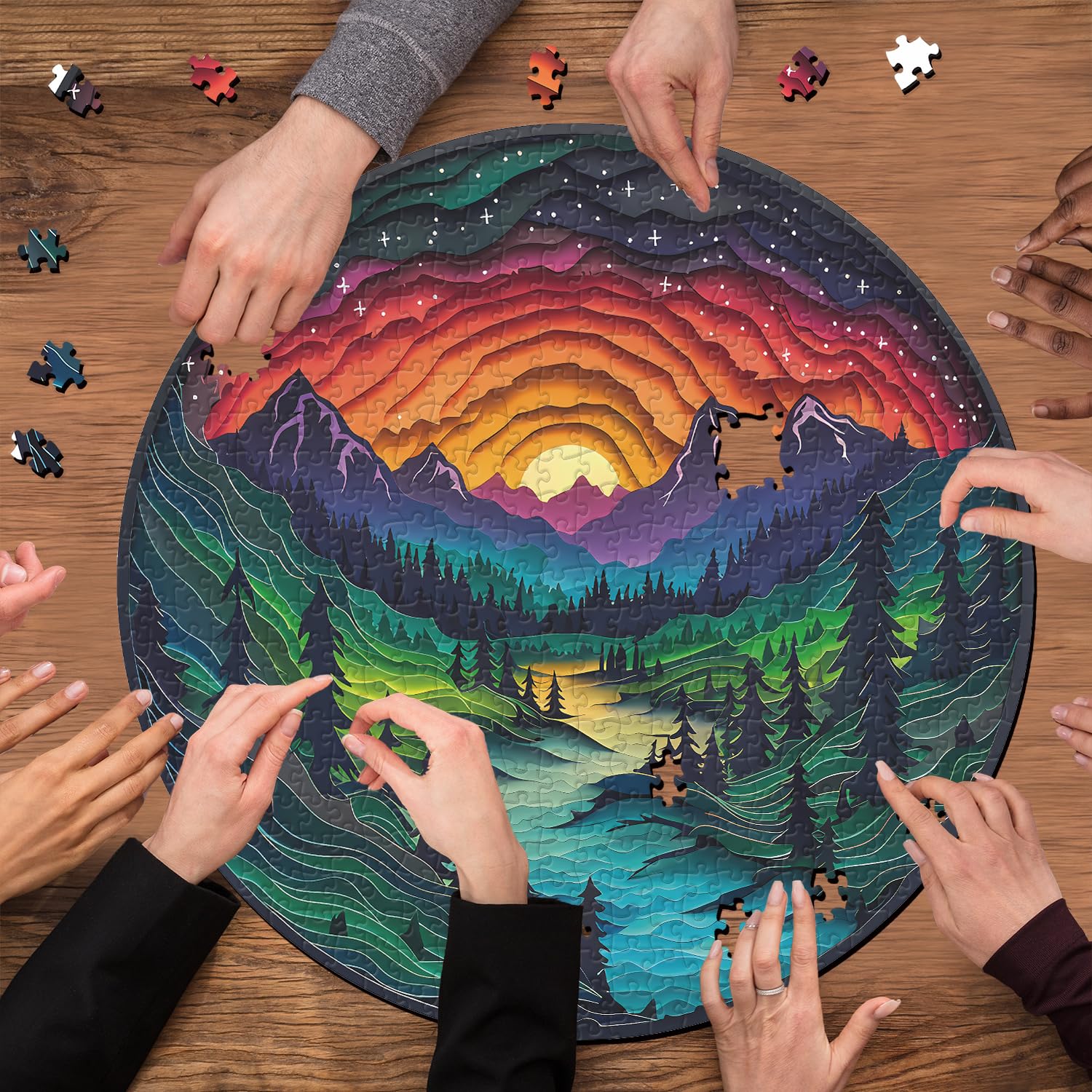 Amazon.com: Magic Forest Puzzles for Adults 1000 Pieces