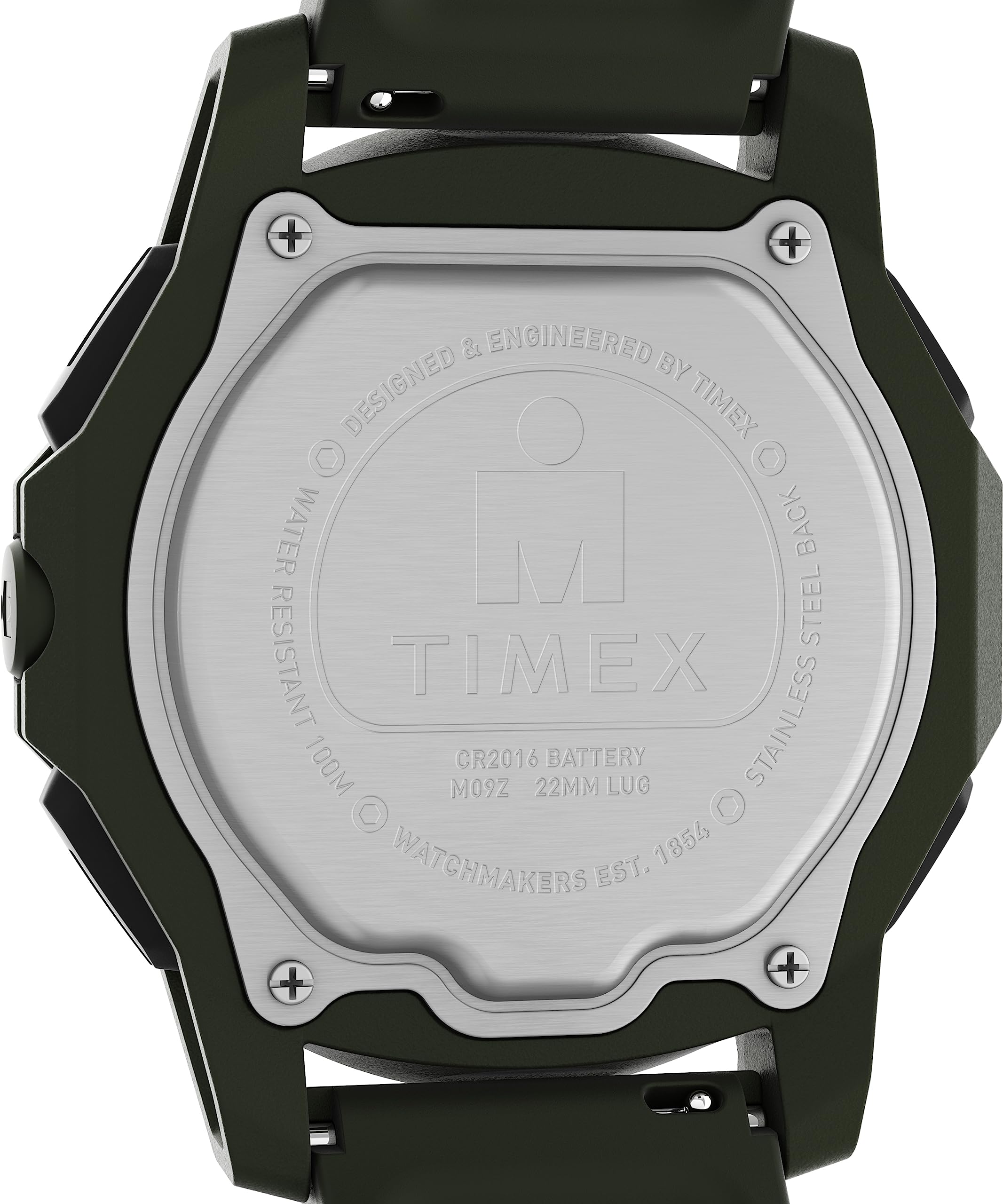 Timex Ironman Adrenaline Zegarek męski 46,5 mm z paskiem poliuretanowym TW5M58000