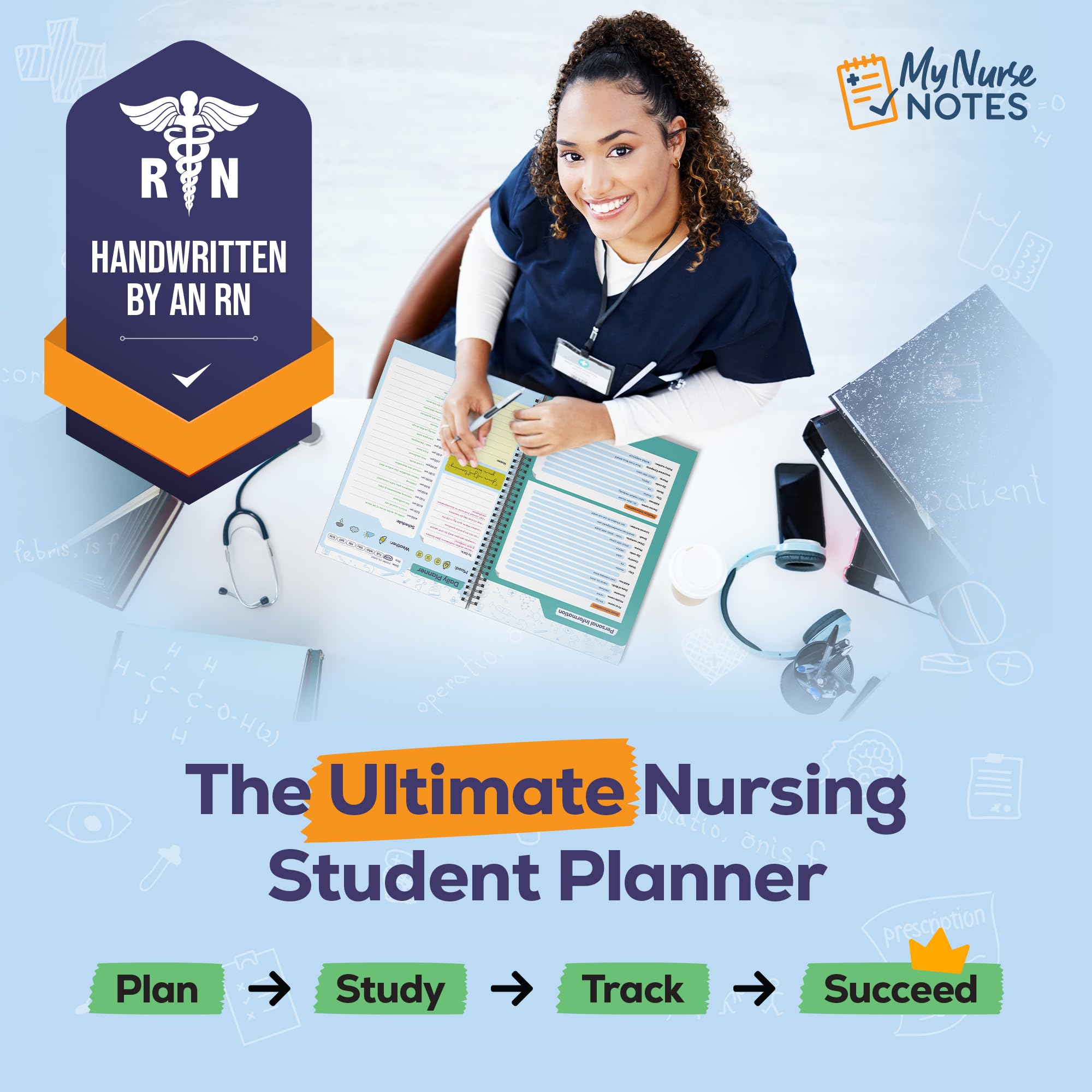 Ultimate Nursing Study Planner, Guida di riferimento per studenti di medicina professionale