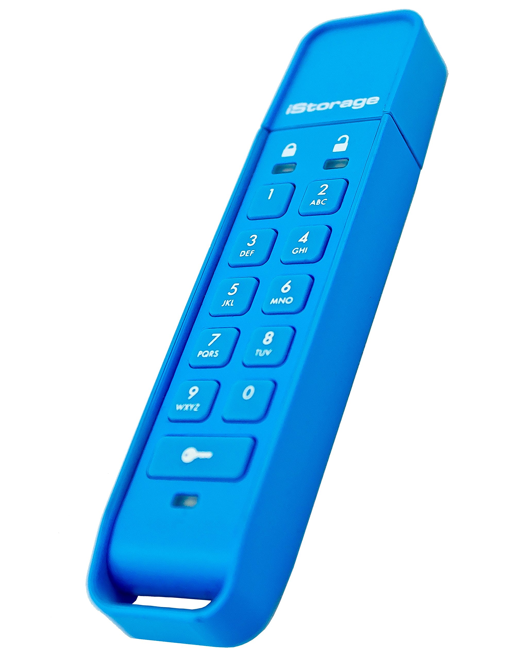 iStorage IS-FL-DAP-DB-32B 256-Bit-datAshur Personal USB-2.0-verschlüsseltes USB-Stick - nach DSGVO (GDPR) konform 32G