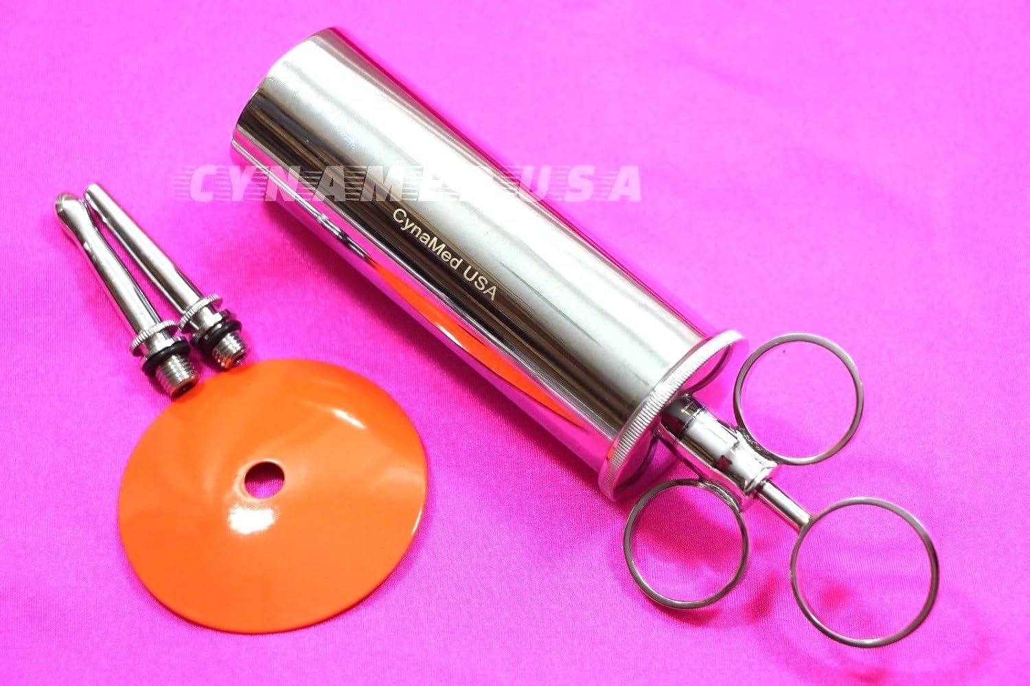 New Premium Grade Ear Wax Removal Syringe 3 OZ Brass with