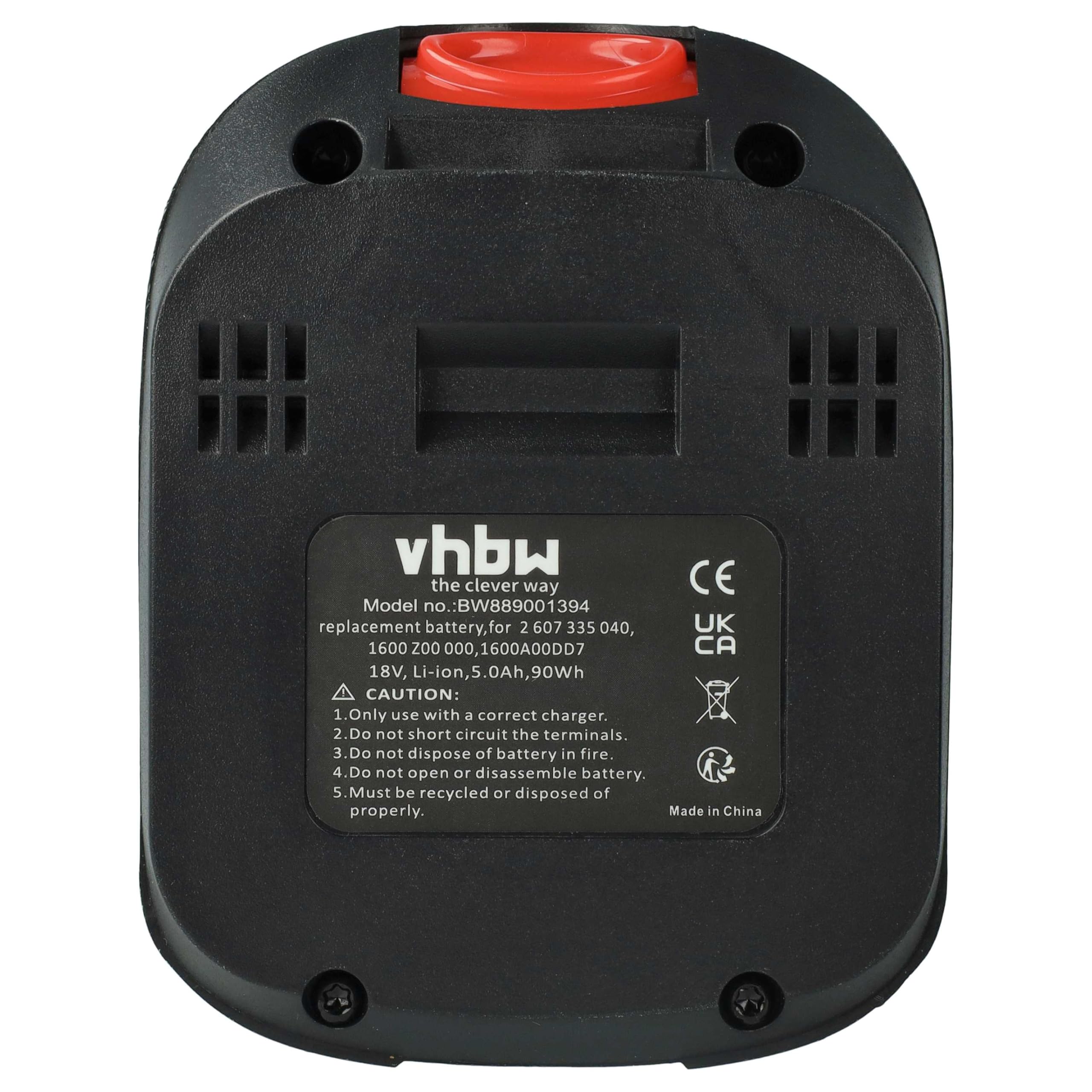 vhbw 2 x akumulator kompatybilny z Bosch PSR 1800 LI-2