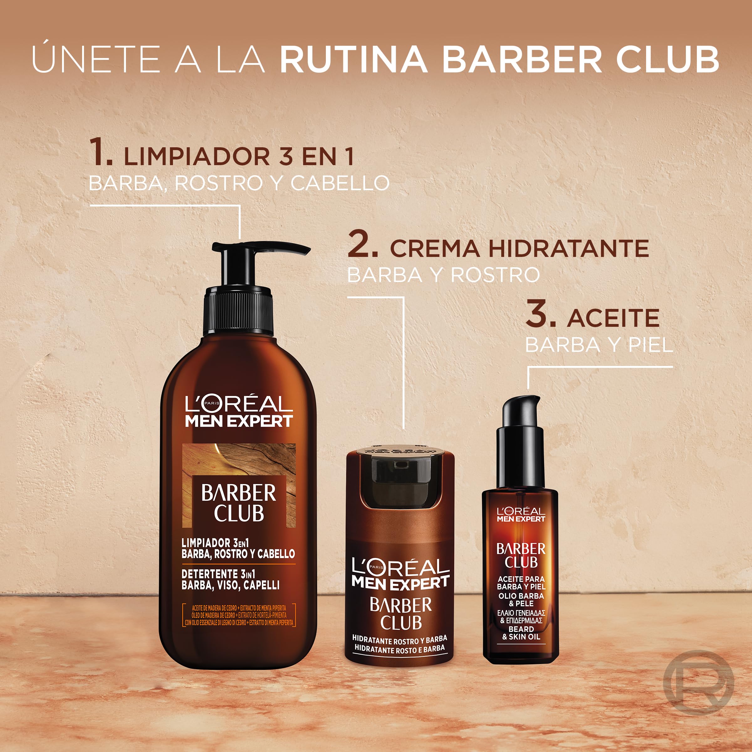 L'Oréal Paris Men Expert Barber Club Line