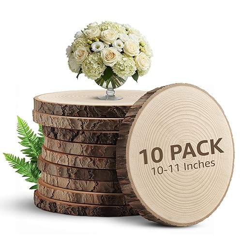 Large Wood Slices for Centerpieces – Wood Centerpieces for Tables,