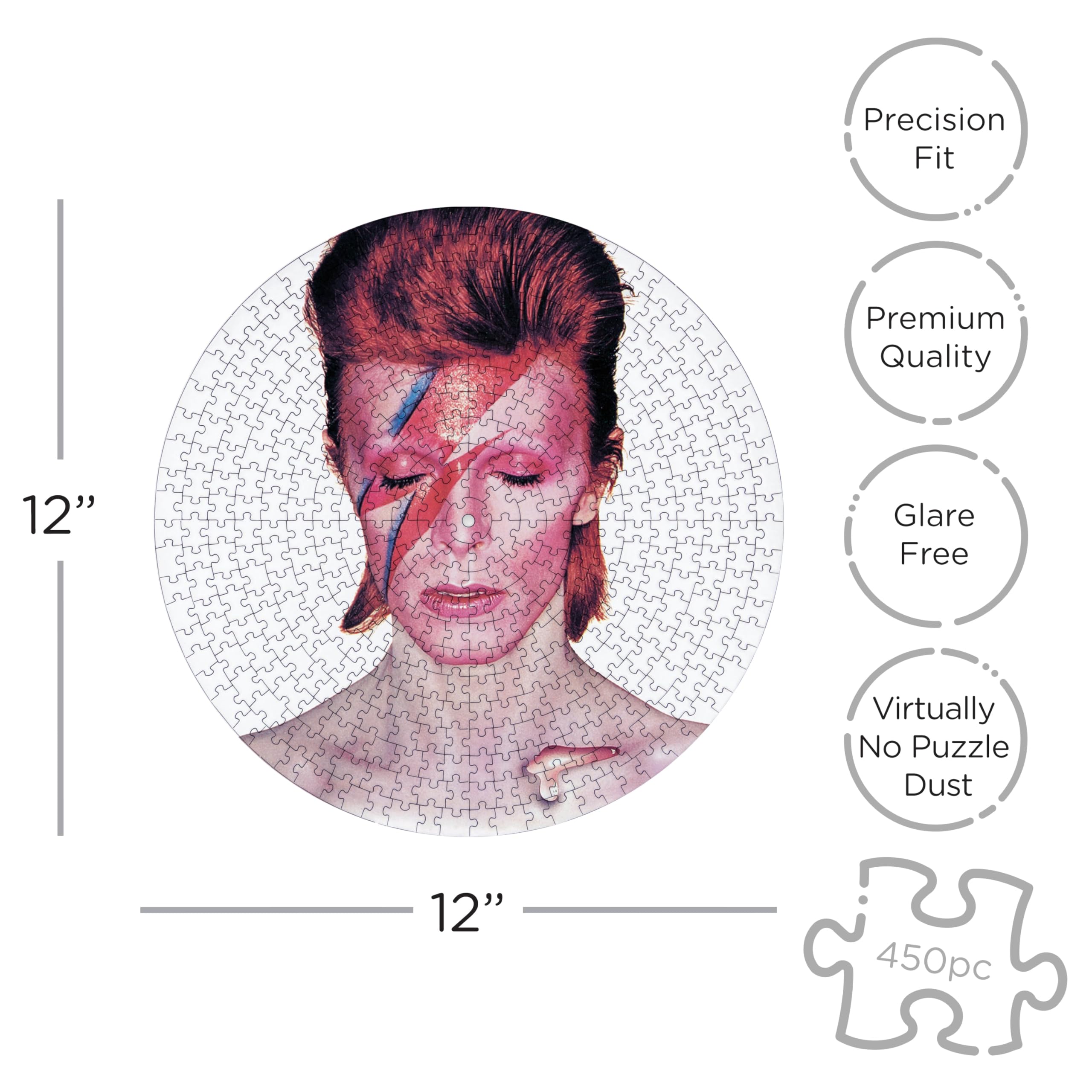 Amazon.com: NMR Distribution David Bowie Aladdin Sane 450 pc