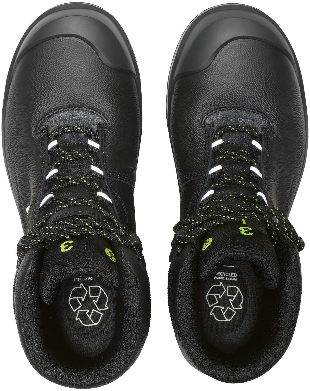 Uvex 3 Schnürstiefel S3 SRC ESD - Sicherheitsschuhe - Leder Arbeitsstiefel - wasserabweisende Sicherheitsstiefel - Weite 11