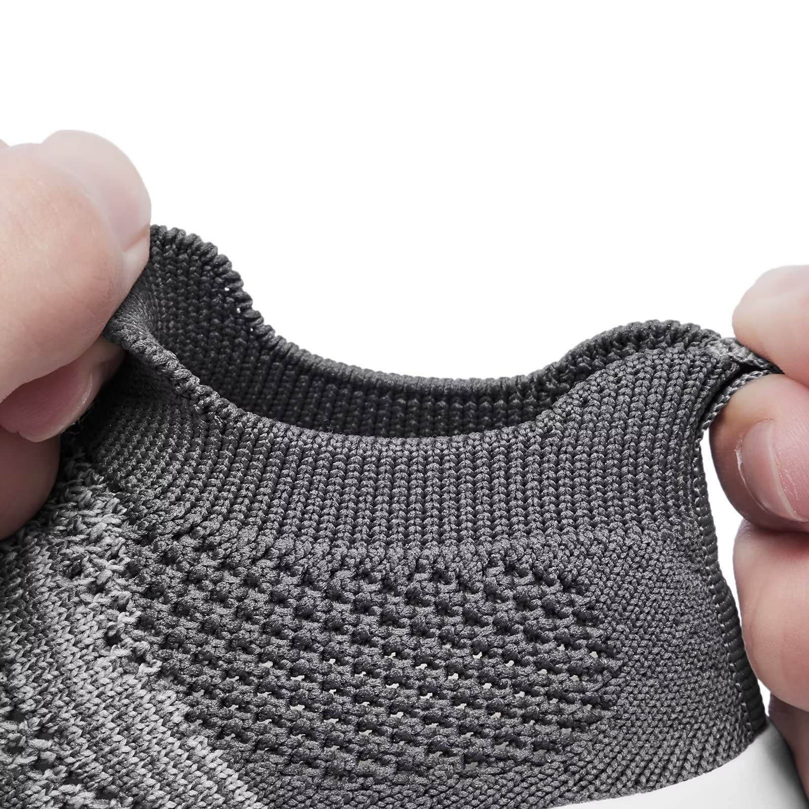 Eashi Zapatos antideslizantes para niños y niñas, transpirables, cálidos, elásticos, con suela viscoelástica, para proteger los dedos de los pies, tenis para exteriores