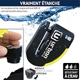 URBAN UR10 Antivol Moto Homologué SRA, Bloque Disque avec Alarme Intelligente | 120dB, LED, Warning, Sensibilité A+, X2 ON | Serrure Haute Sécurité, Bloc Double Verrouillage ø10mm, Acier Endurci - 5