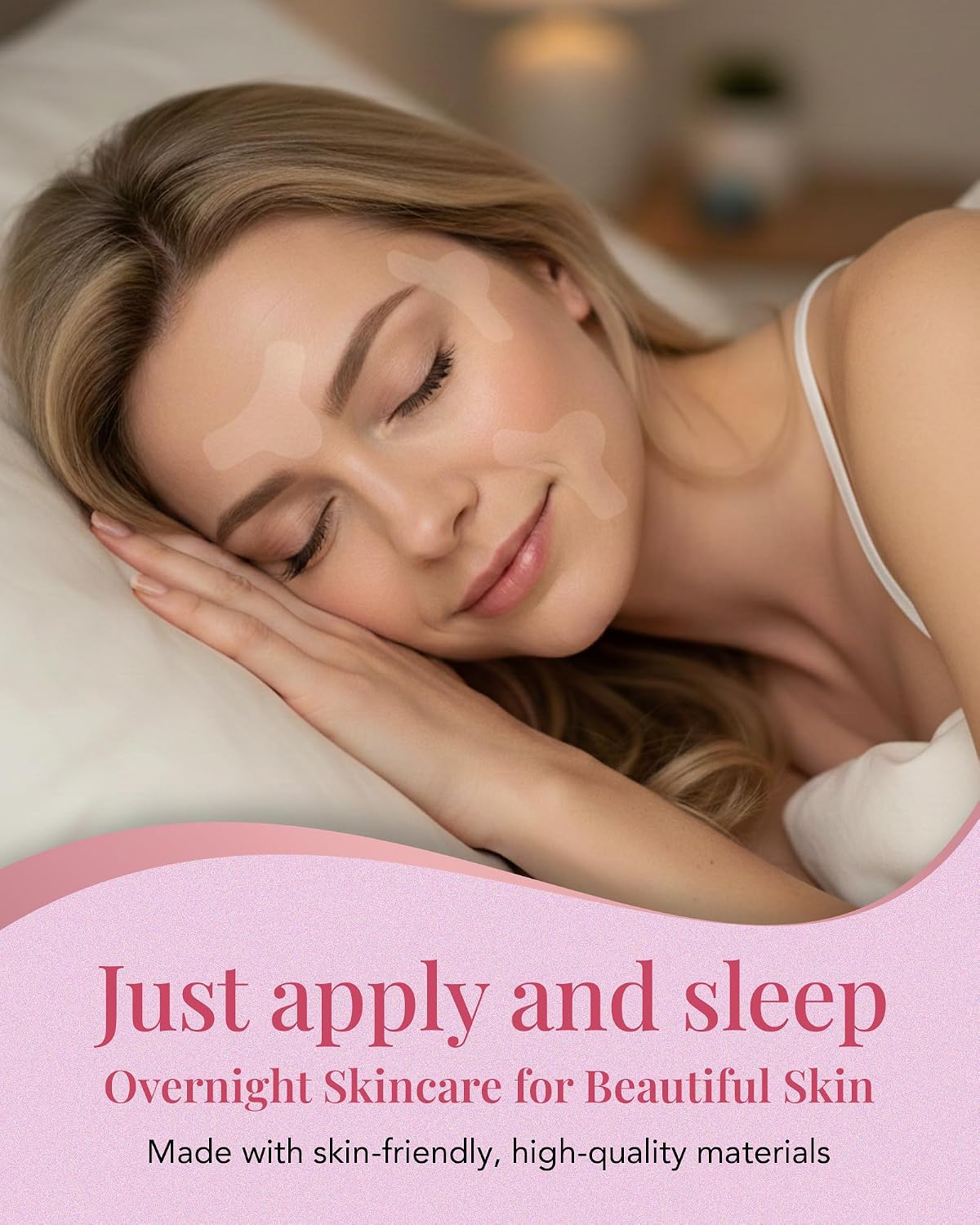 Forehead Wrinkle Patches Overnight Dream Patches Y-SHAPE 【40 Count】