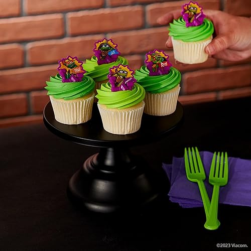Miniatura 8 de DecoPac Anillos de poder de tortugas ninja mutantes adolescentes, decoraciones de cupcakes para fiestas de cumpleaños, pasteles y celebraciones,
