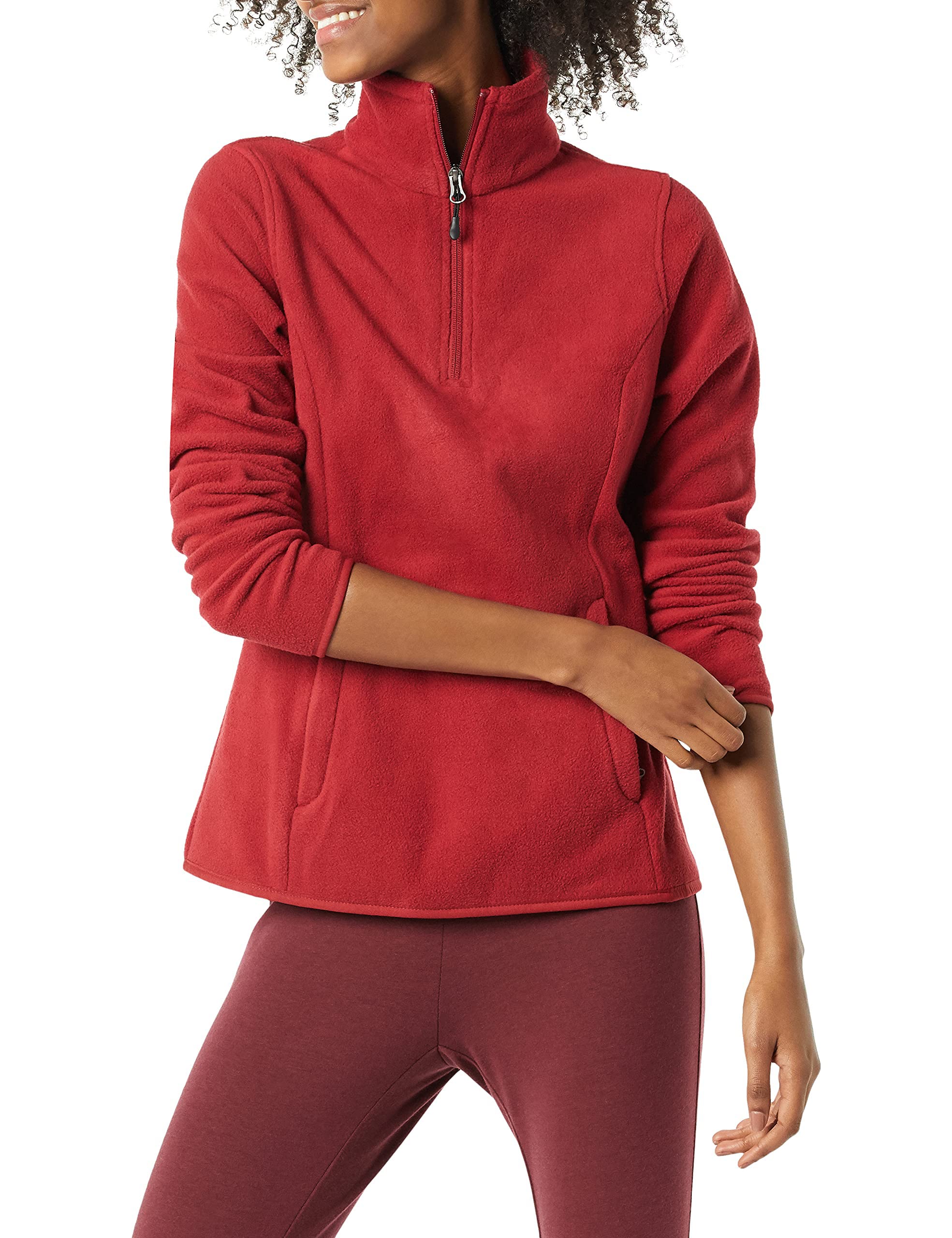 Amazon Essentials Giacca Invernale Modello Pullover con Zip Corta A Maniche Lunghe con vestibilità Classica (Taglie Forti Disponibili) Donna
