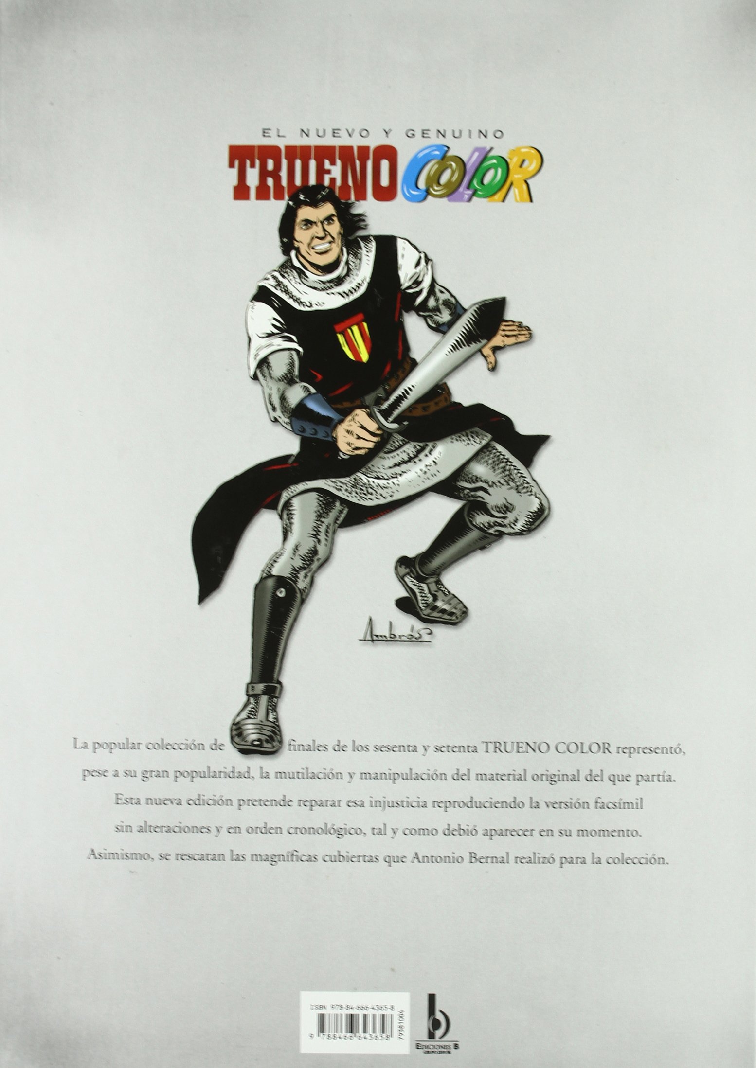 Trueno Color 4 - ¡La ola implacable! Y otras aventuras de El Capitán Trueno (Bruguera Clásica)