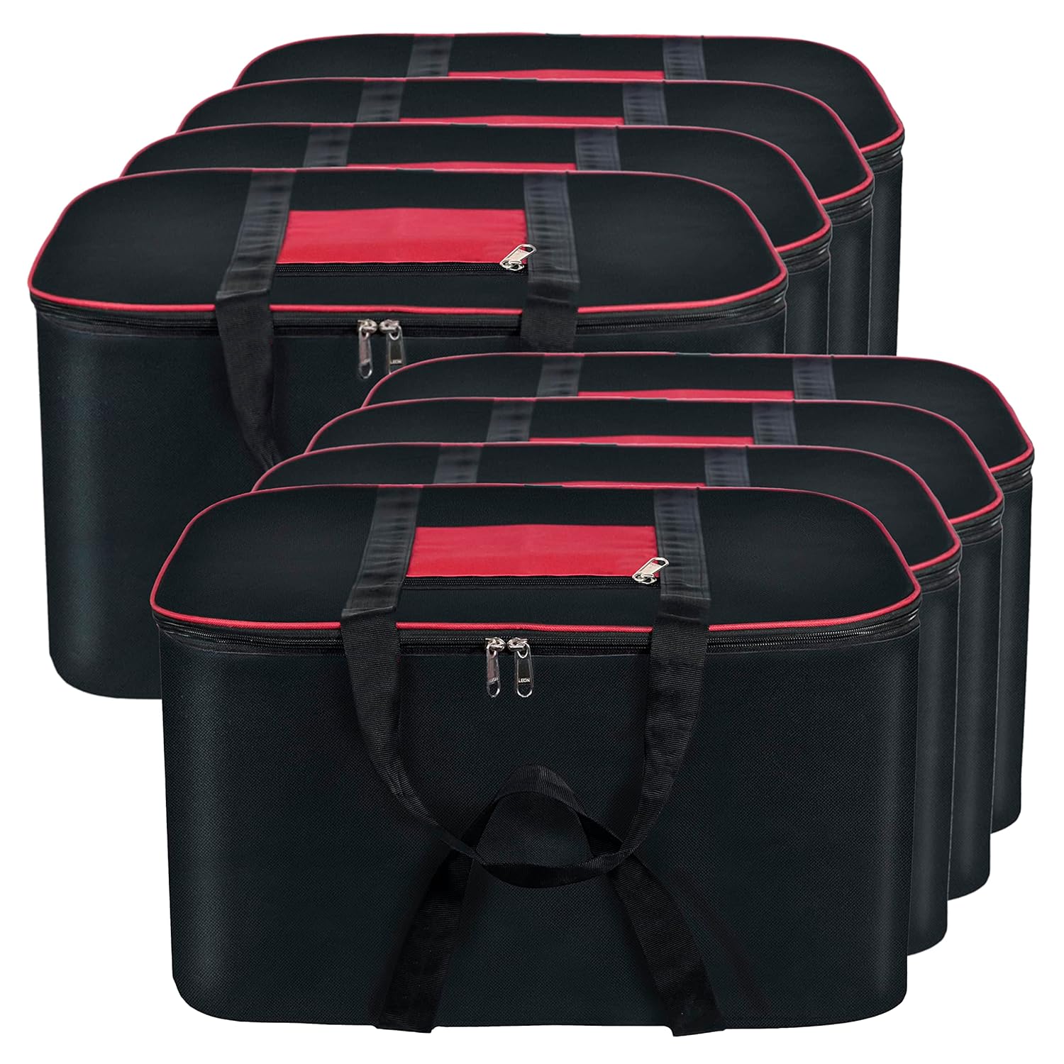 Storite 8 Pack Nylon Big Underbed Storage Bag Moisture Proof Cloth