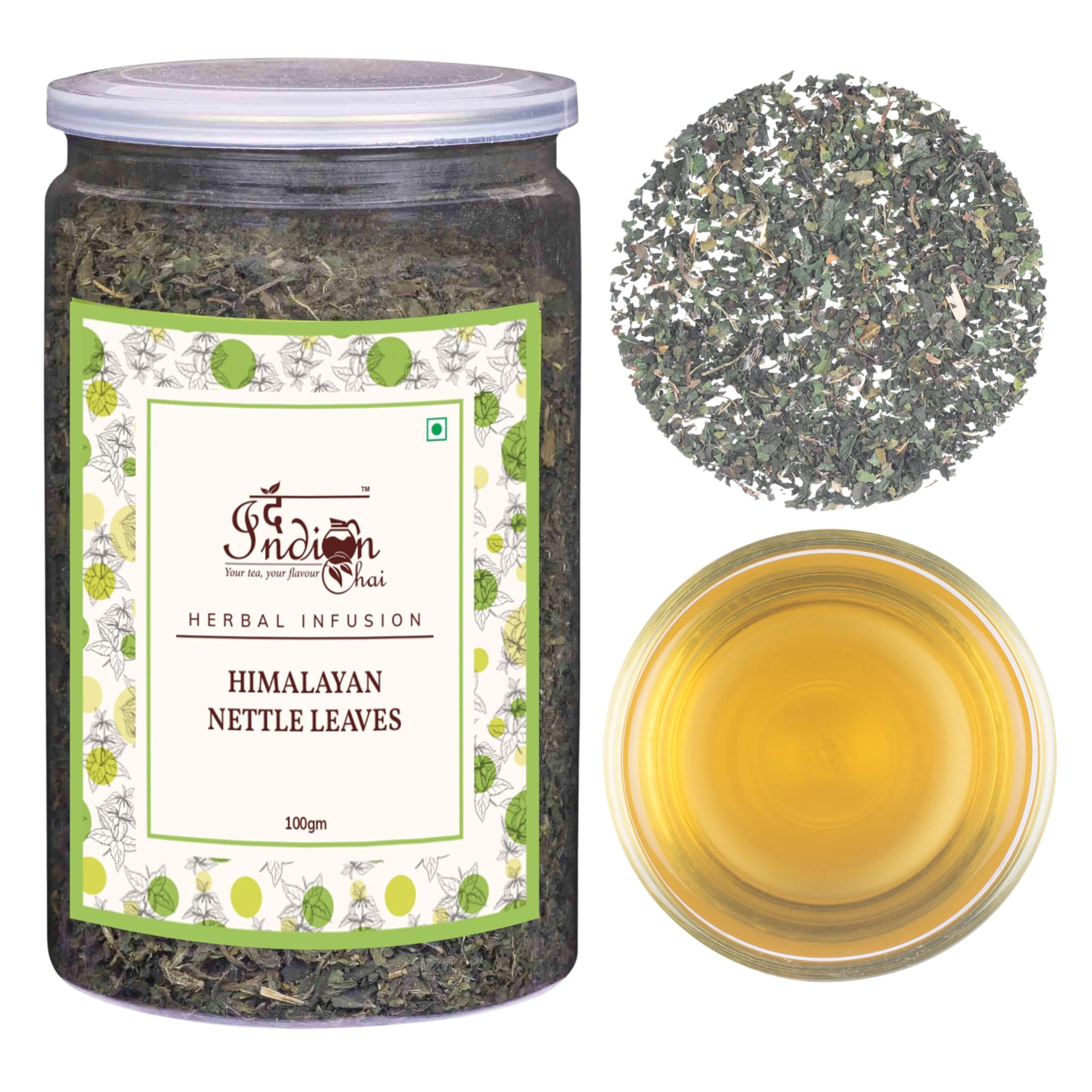 The Indian Chai – Himalayan Nettle Leaves 100g | Wild Harvested from the Himalayas | Single Ingredient Herbal Tea | Loose Dried Leaves-picture-35
