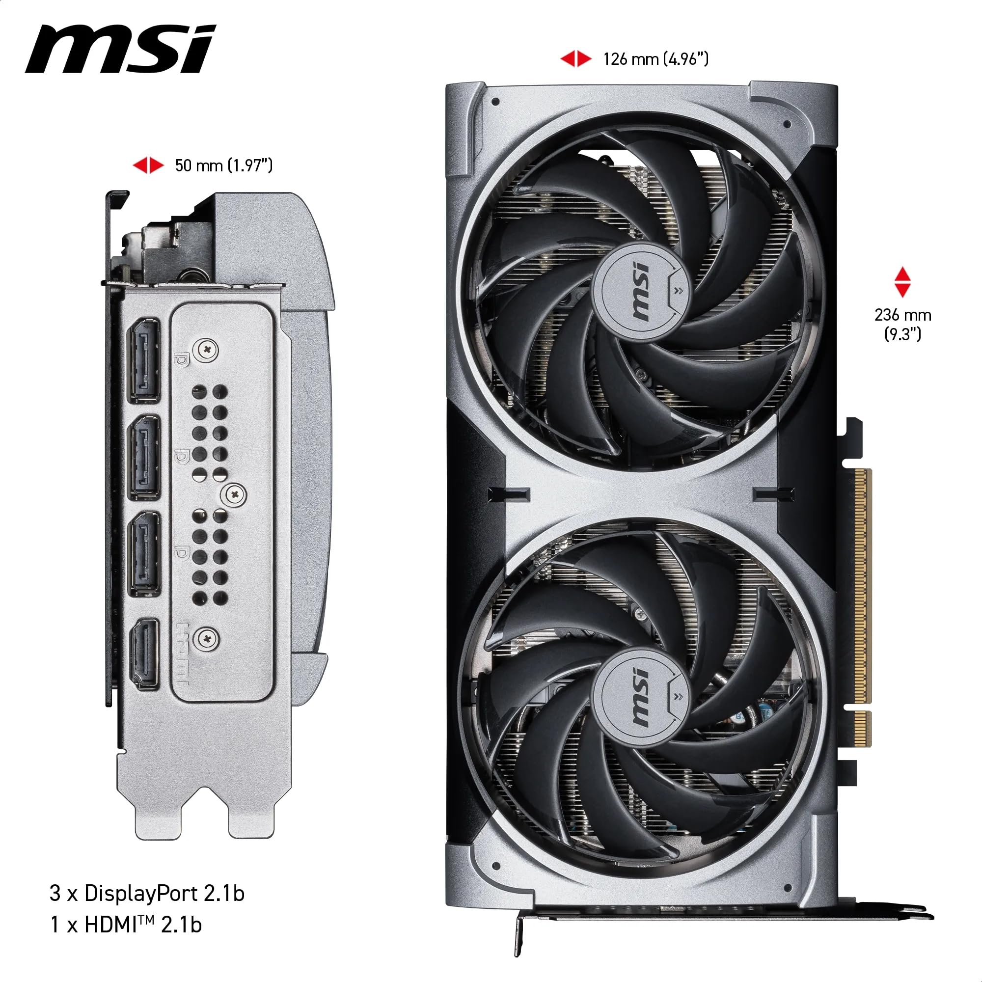 Amazon.com: MSI GeForce RTX 5070 12G Ventus 2X OC : Electronics
