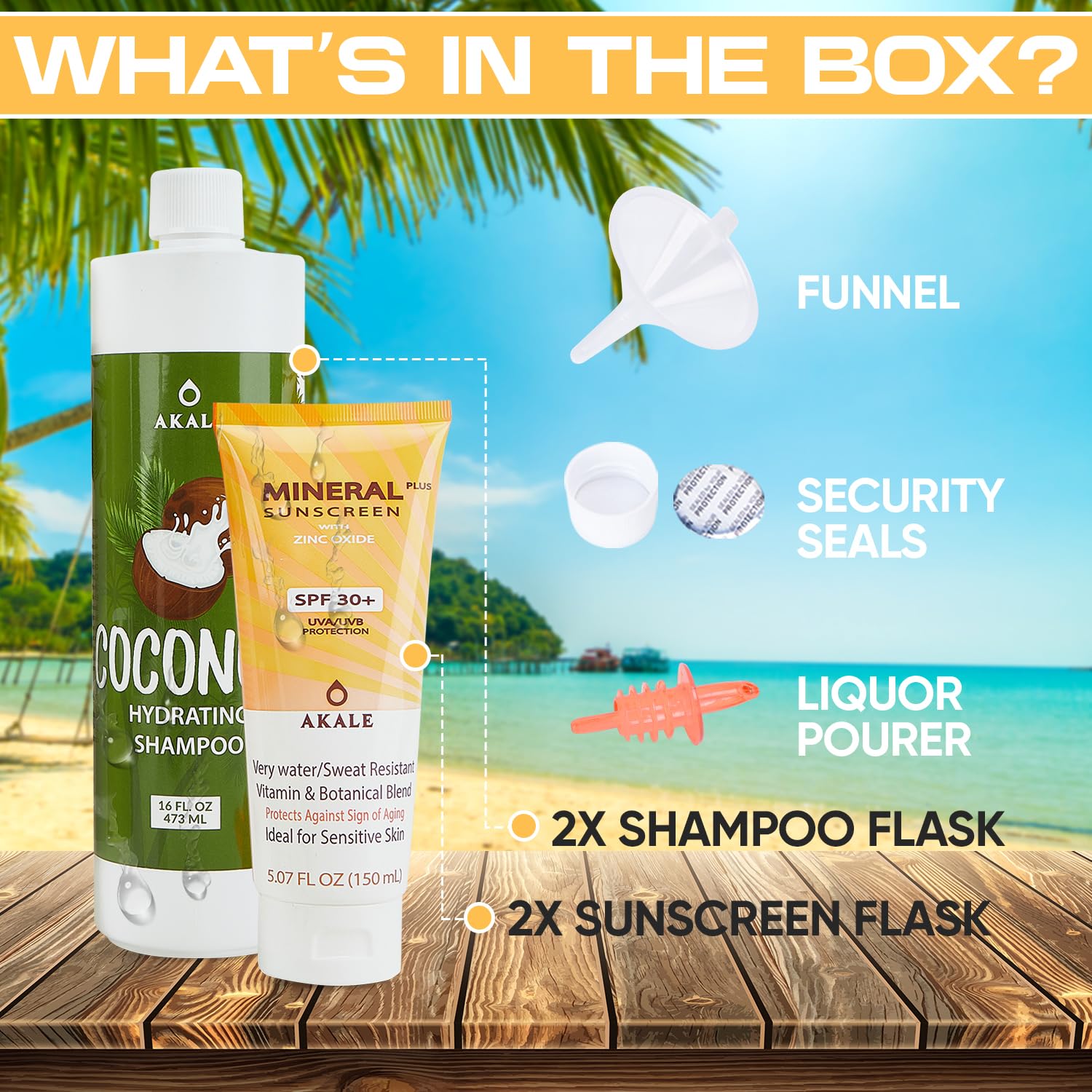 Fake Shampoo Sunscreen, Hidden Liquor Smuggling