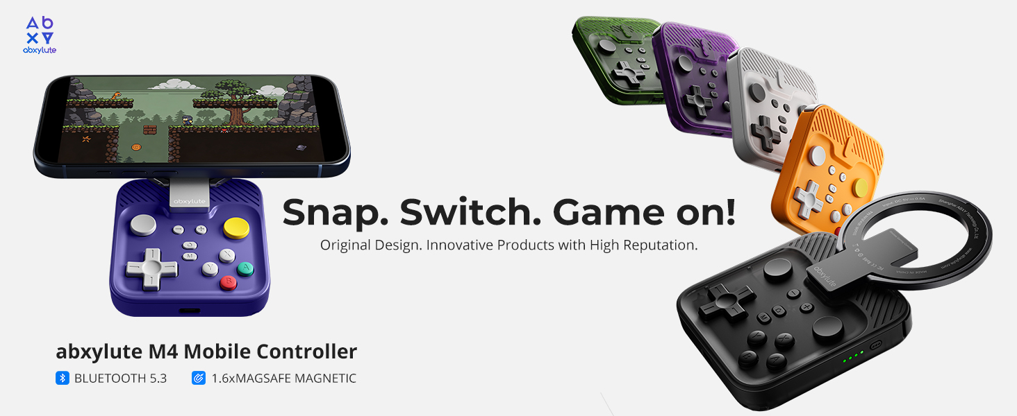 Amazon.com: abxylute M4 Snap-On Portable Mobile Mini Gaming