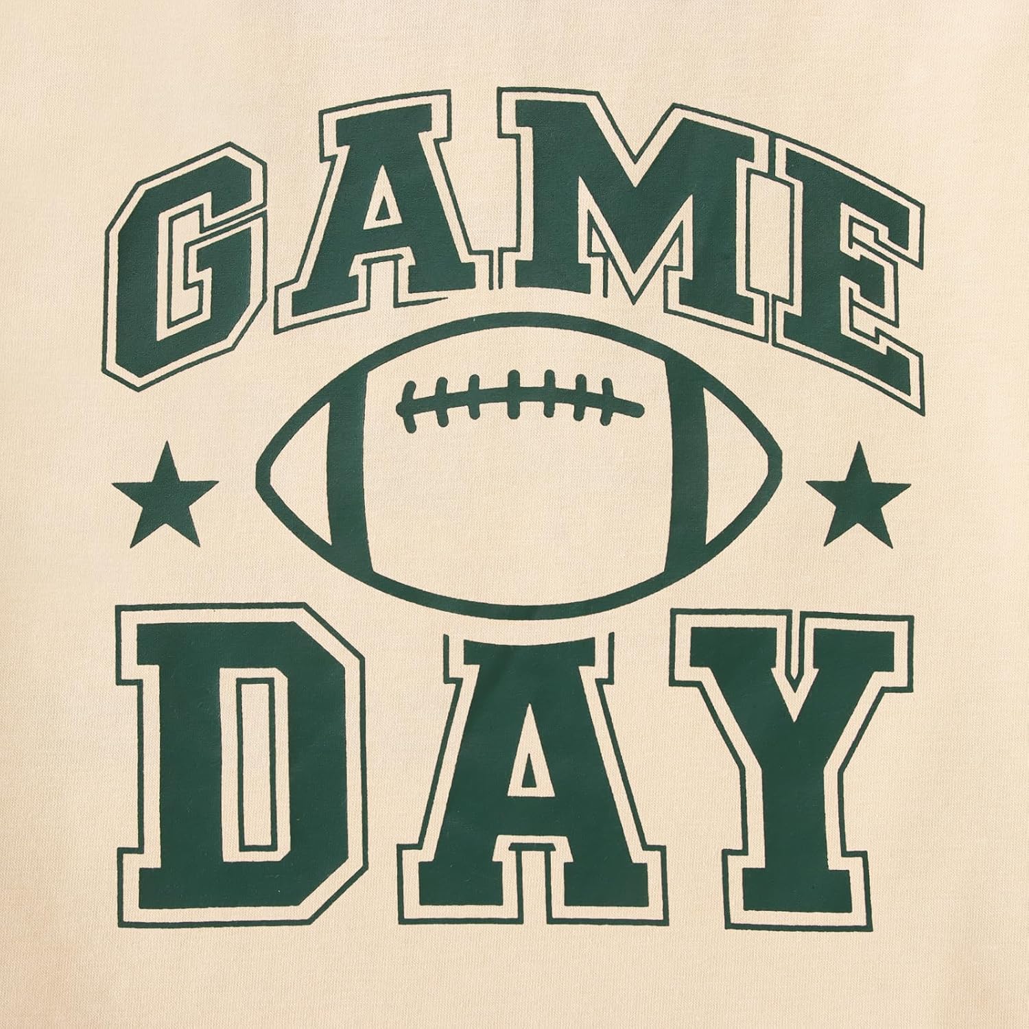 Toddler Girl Boy Football Shirt Funny Game Day T-Shirt Short Sleeve Kids Football Outfit Summer Sports Fans Tee Top - Image 7