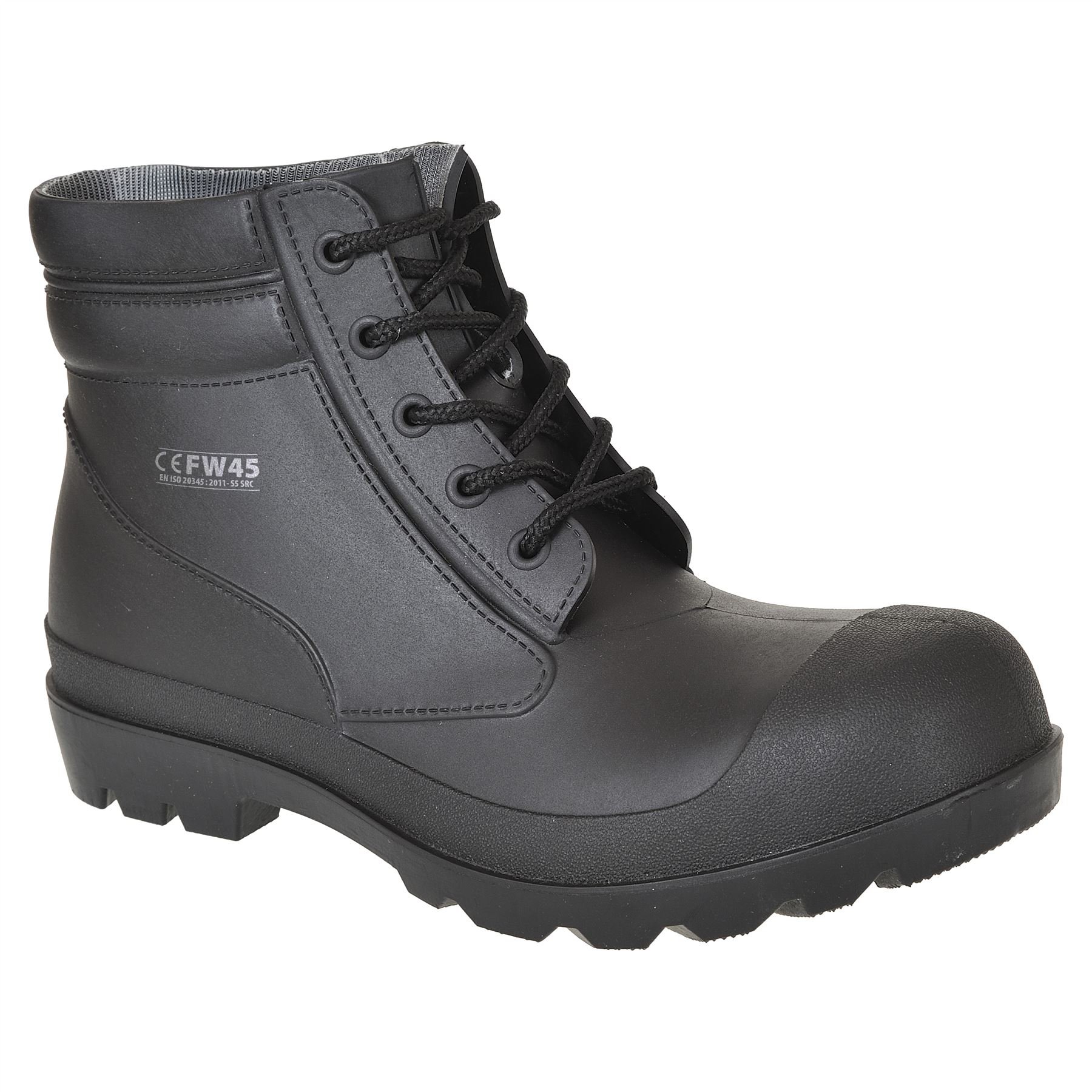 Brodequin PVC S5 Portwest noir taille 38 FW45BKR38