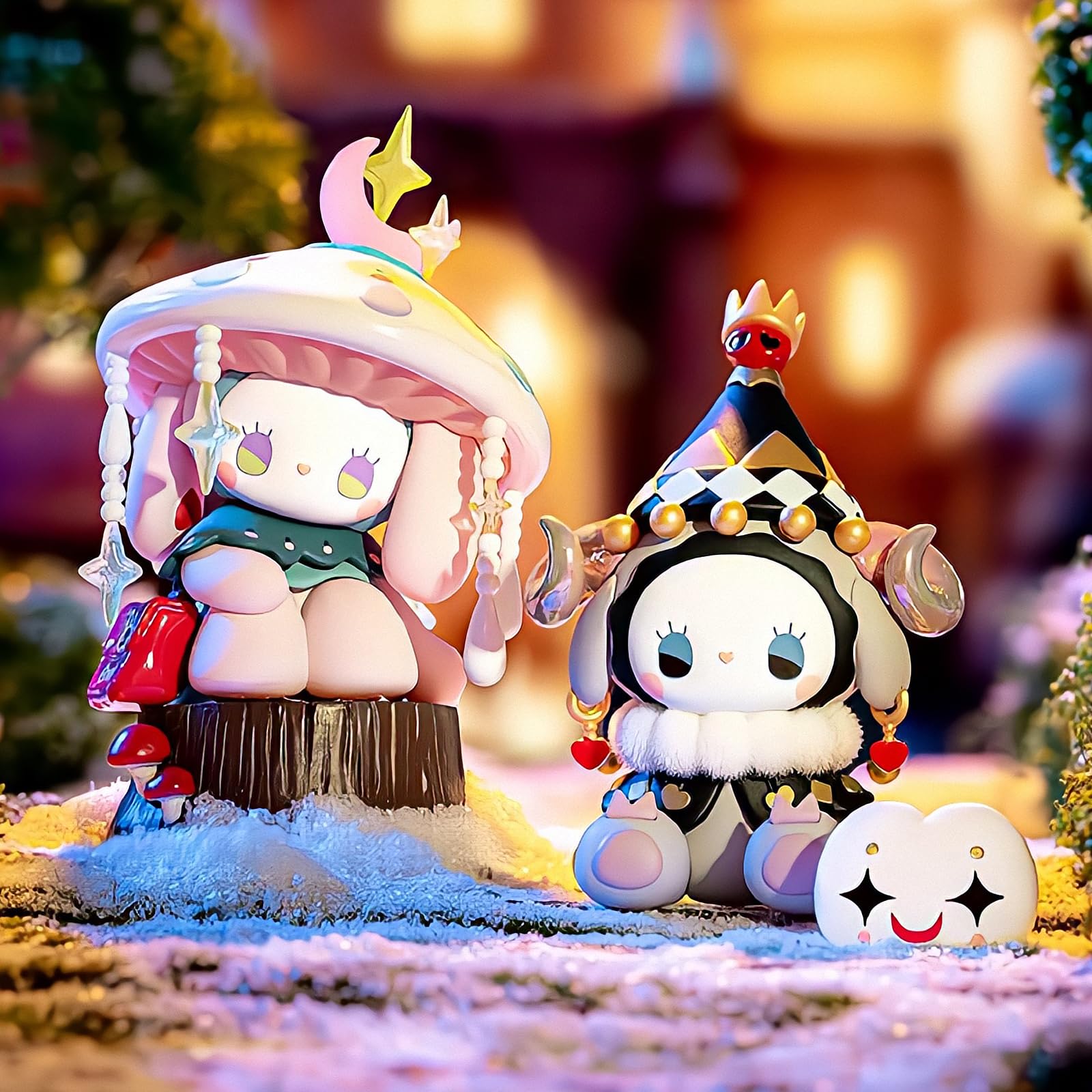 BEEMAI Emma Secret Forest Frostveil Villa Series 3-Box Set (3er Set No Repeat), Blind Box Cute Figures Collectible Birthday Gifts