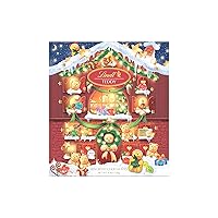 Vista 1 de Lindt - Calendario de Adviento con osito de chocolate y caramelo variado, 4.5 onzas