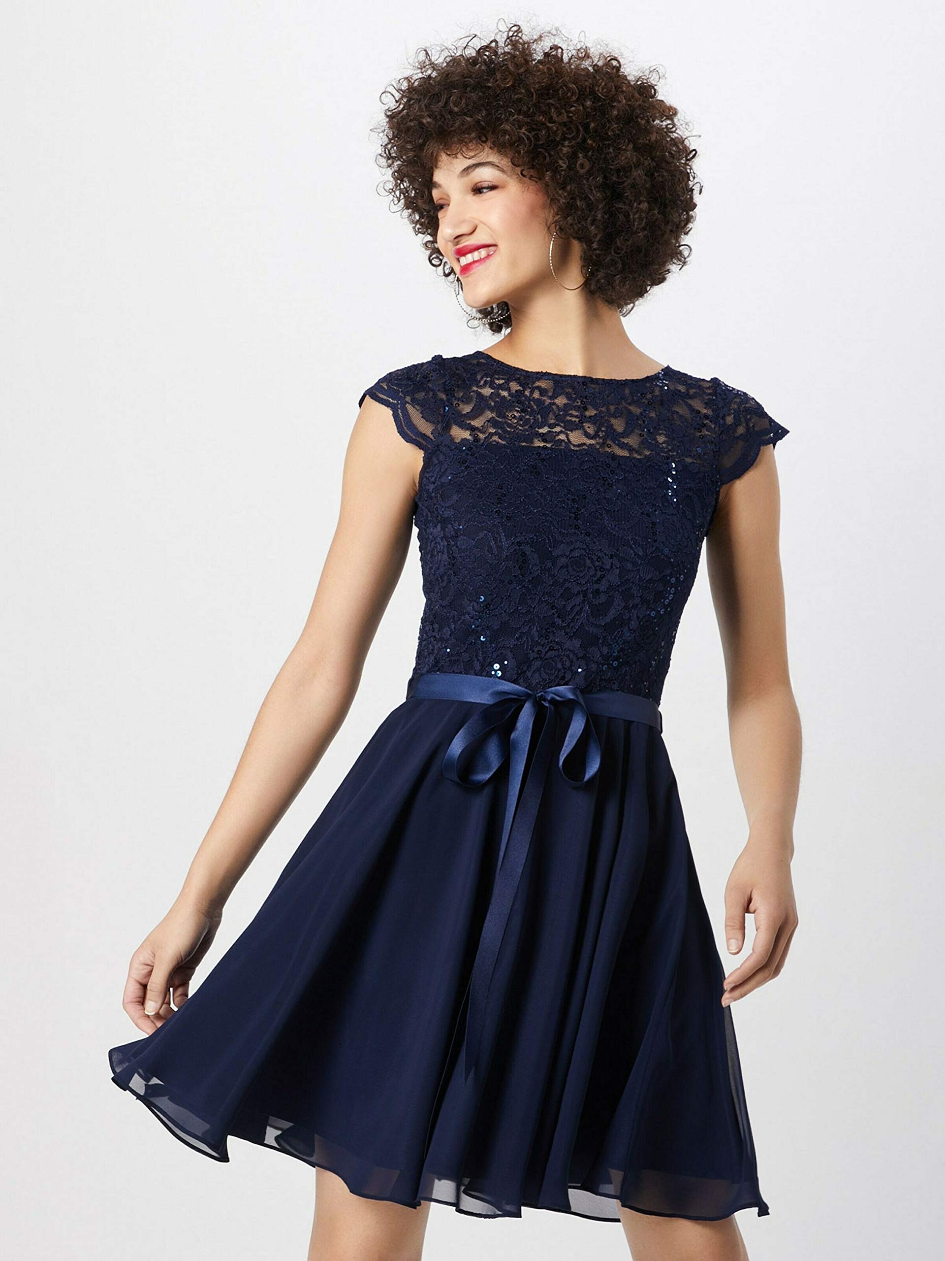 Swing Mila Kleid, Blau (marine 3030), Herstellergröße:42