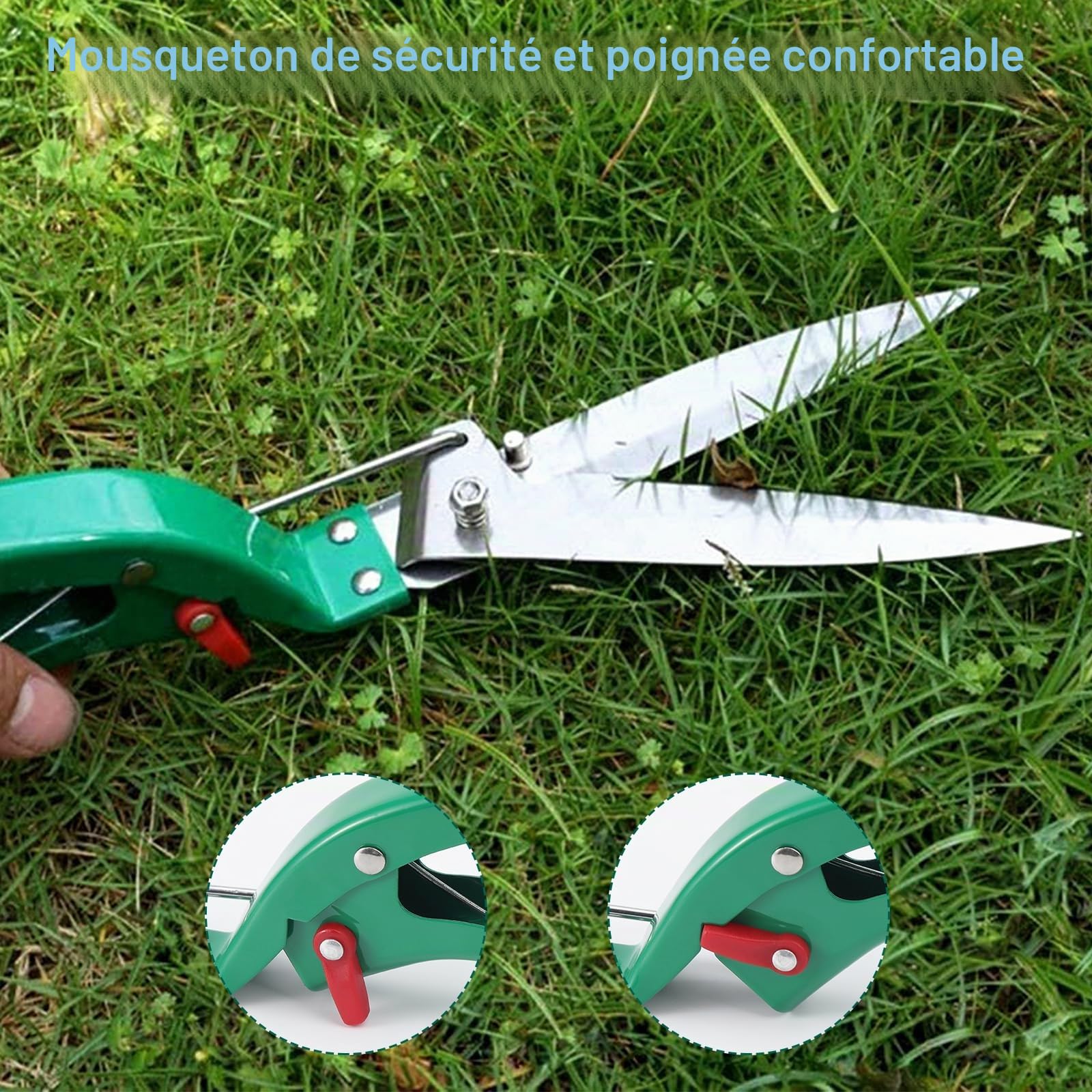 Ensemble d'outils de Jardin Outils de Jardinage avec étui de Transport et Gants de Jardinage