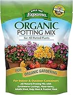 Espoma Organic Potting Soil Mix - All Natural Potting Mix For All Indoor & Outdoor Containers Including Herbs & Vegetables. For Organic Gardening, 8qt. bag. Pack of 1