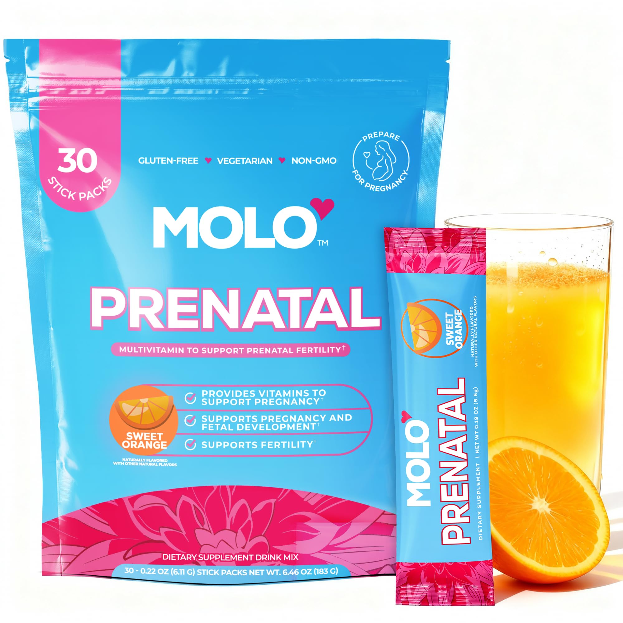 MOLO Prenatal Drink Mix