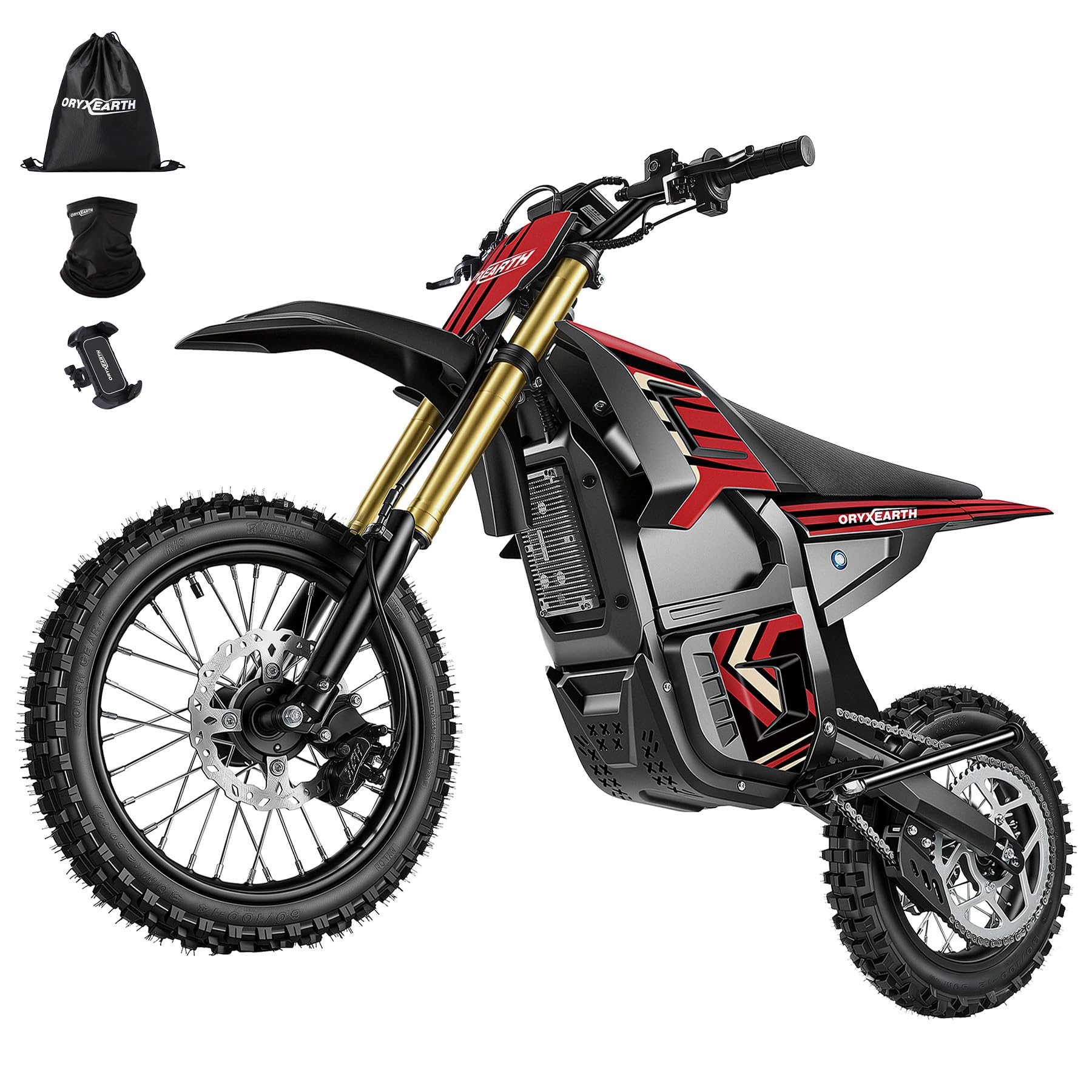 Amazon.com: Oryxearth VE-5 Electric Dirt Bike for Adults, 3000W E