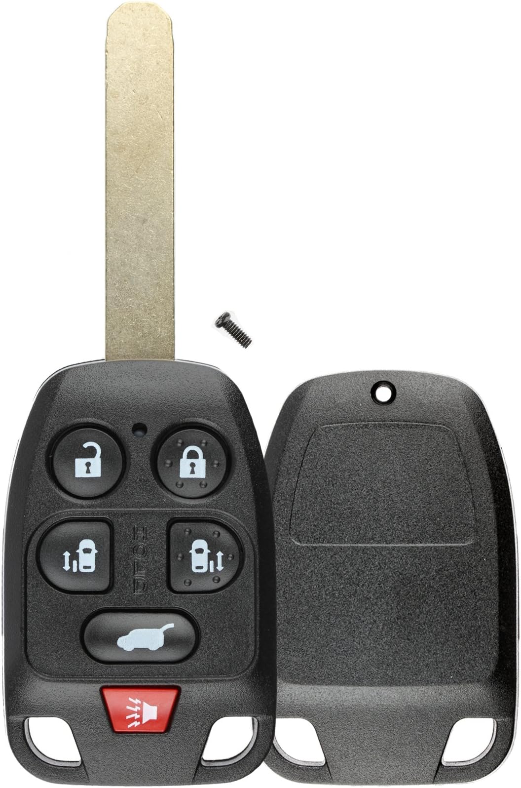 RemoteSuperMarket Silicone Cover Skin For 2011-2013 Honda Odyssey Key Fob – Black