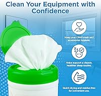 Vista 4 de RespLabs Medical - Toallitas de limpieza para máscaras CPAP