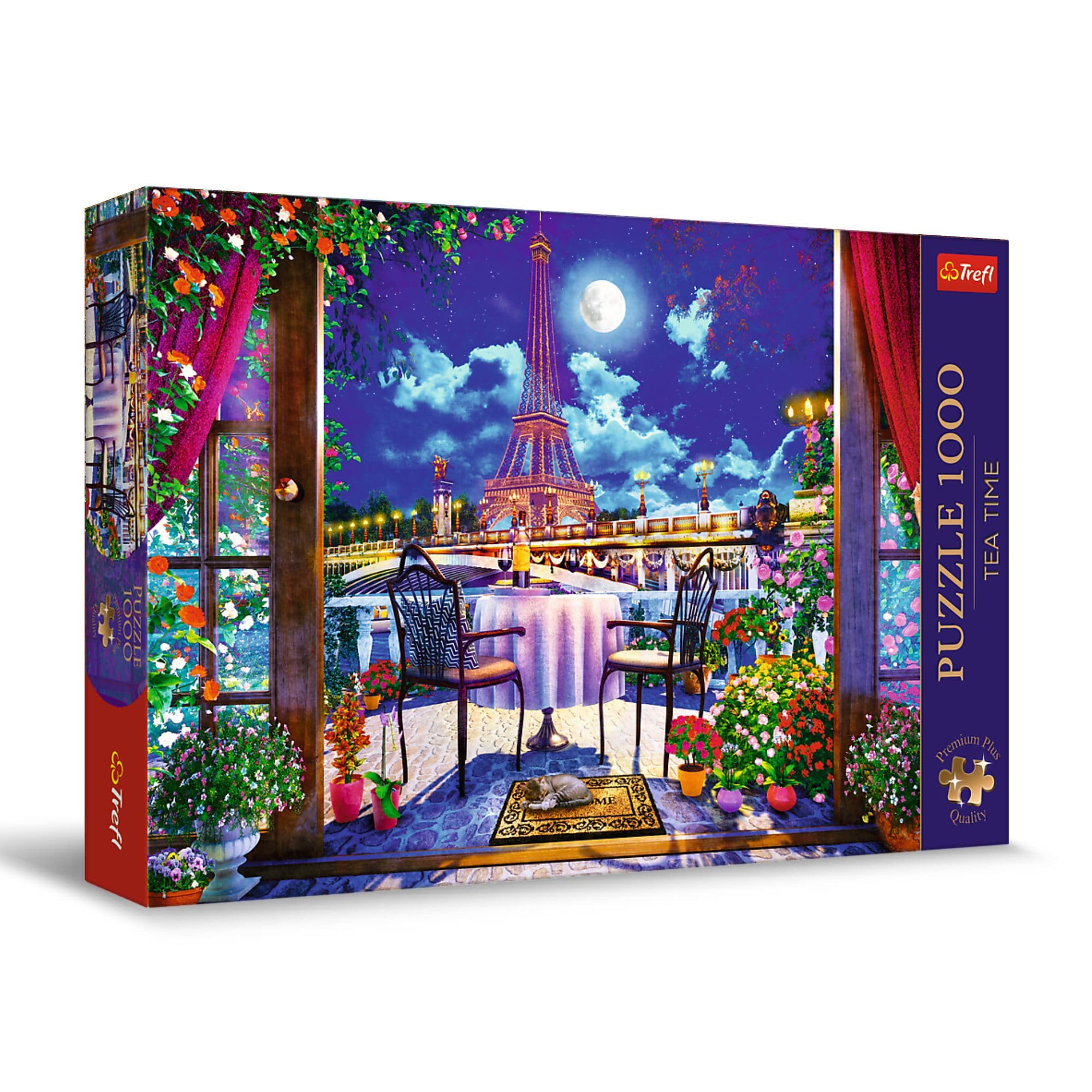 Amazon.com: Trefl Premium Plus Quality - Puzzle Tea Time: Paris in