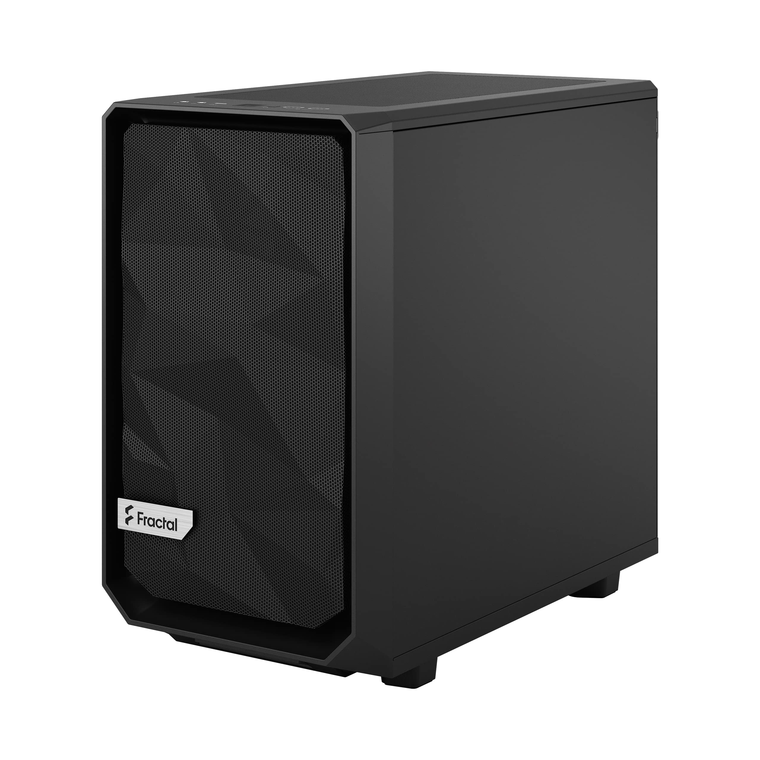 Fractal Design Meshify 2 Nano Black, Tempered Glass Dark Tint