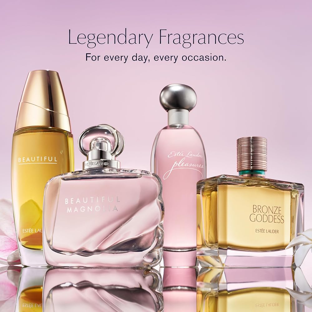 Estée Lauder Pleasures Eau de Parfum Spray with Notes of Lilies, White Peonies & Jasmine | Floral Perfume for Women | Perfumes for Women