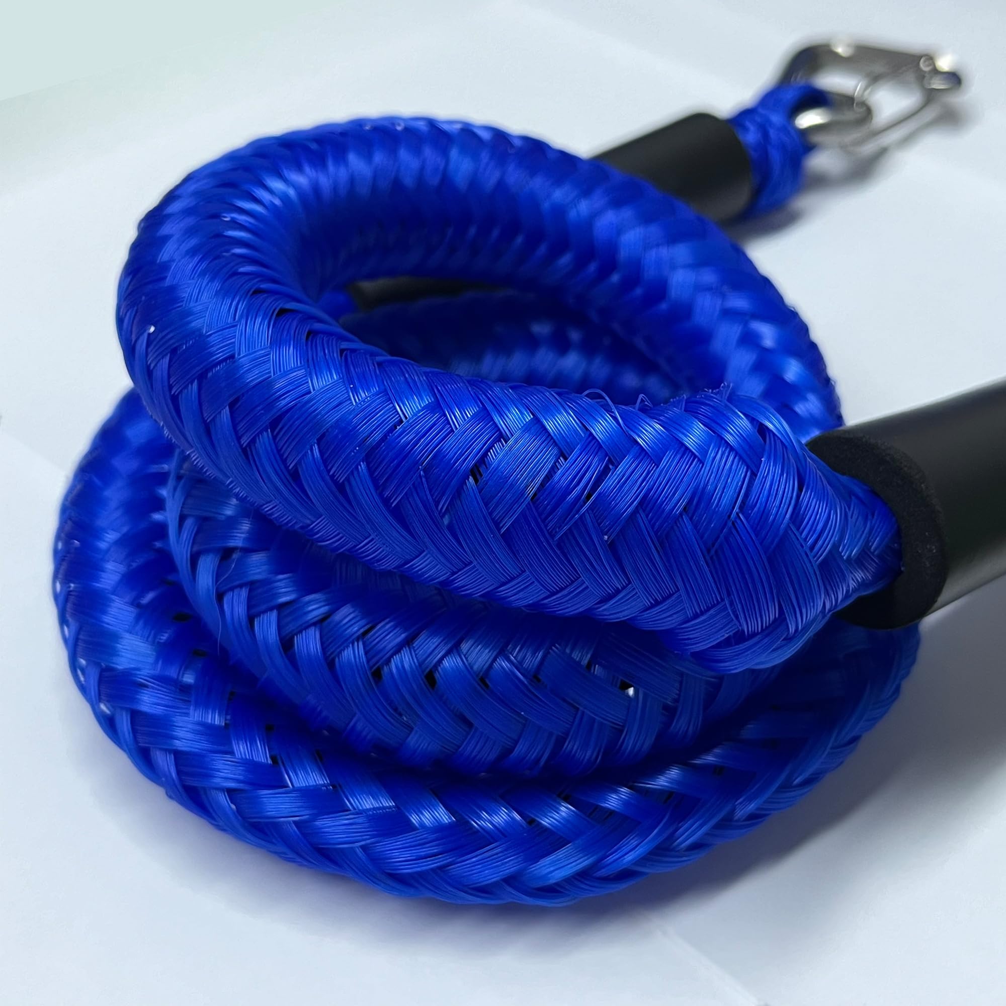 Cuerda De Amarre Elástica De 4 Pies Con Accesorios De Clip De Acero Inoxidable, Paquete De 2, Amortiguador Integrado, Compatible Con Kayak, Canoa, Pontón, Barco Motorizado