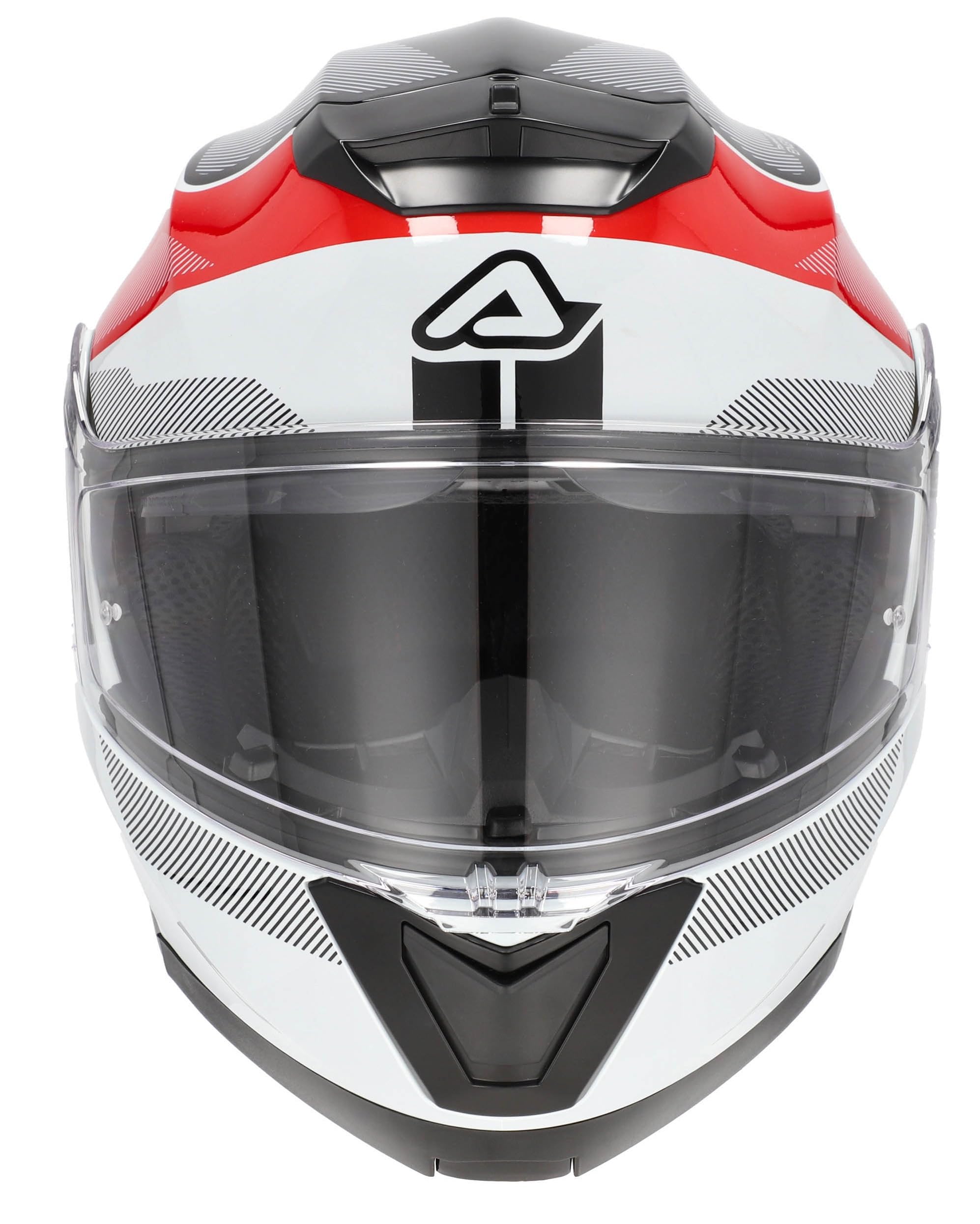 Casco Modular SEREL Rojo Negro Talla L 58/59 Sun Visor Homologacion 22.06