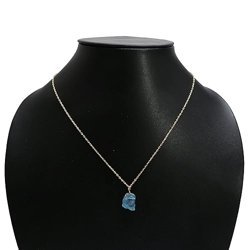 Miniatura 2 de Emerald Pendant Necklace, Rough Crystal Pendant, Raw Green Gemstone Necklace, May Birthstone, Emerald Jewelry, Gift for Mom, 925 Silver 14k Gold