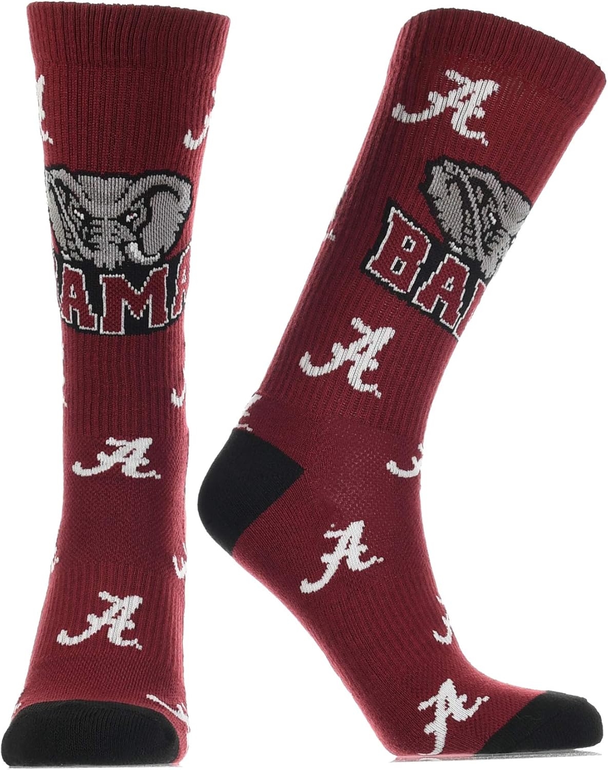 TCK Mayhem Crew Socks Calf Length Sock Mens Game Day Socks - Image 4