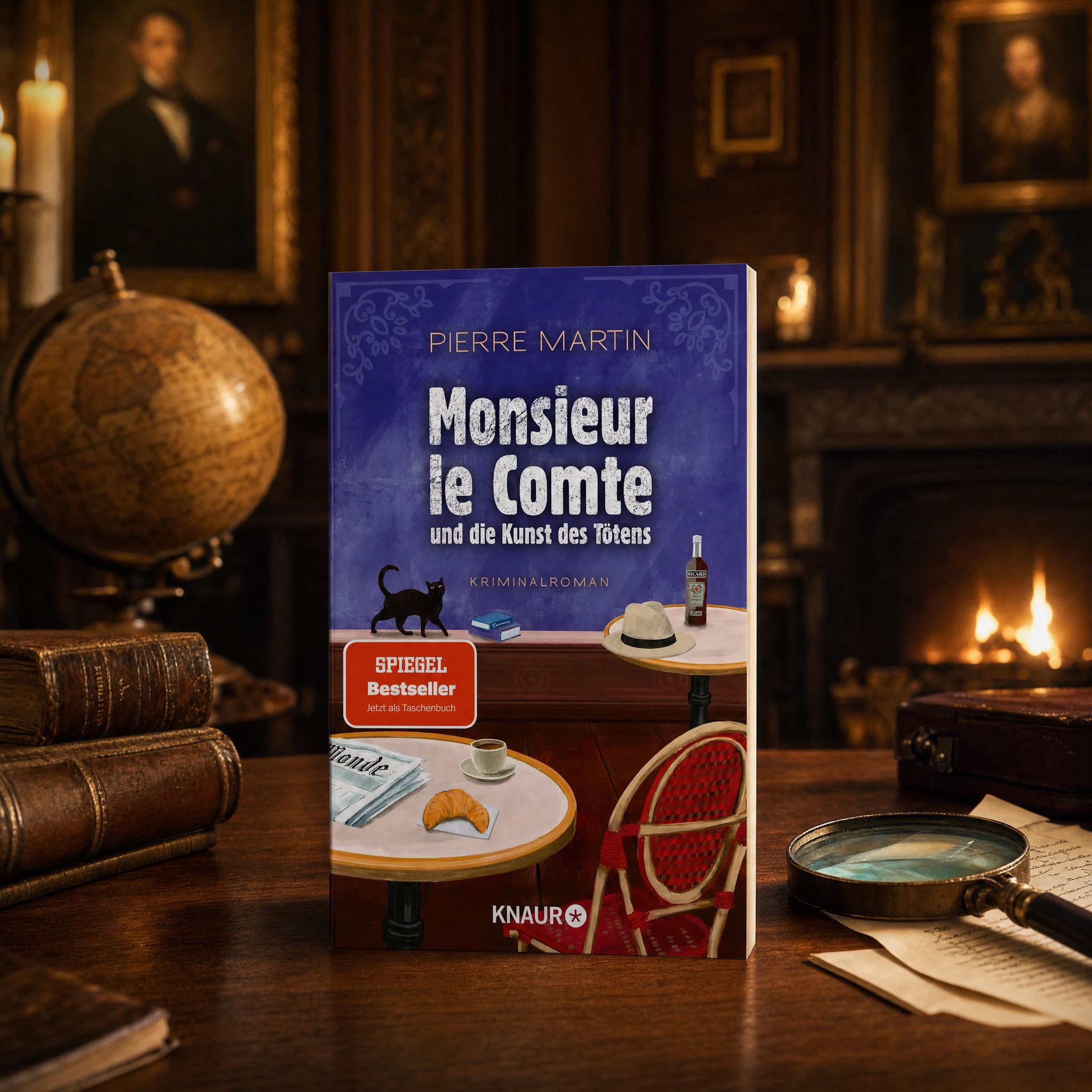 Pierre Martin - Monsieur le Comte Krimi Reihe Band 1-3 - die Kunst des Tötens, die Kunst der Täuschung & die Kunst der Entführung - Cosy Crime Kriminalromane Bestseller mit exklusivem Lesezeichen