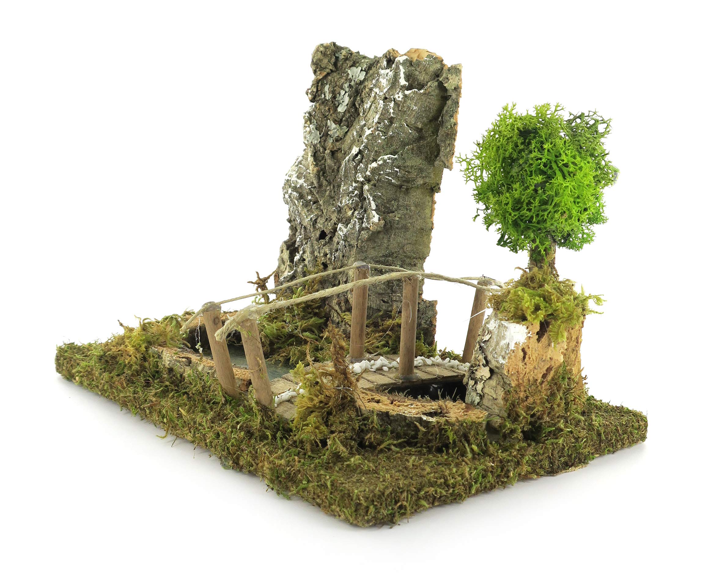 Ferrari & Arrighetti Arbre De Citron Pour Crèche, Vert, 4 X 4 X 13