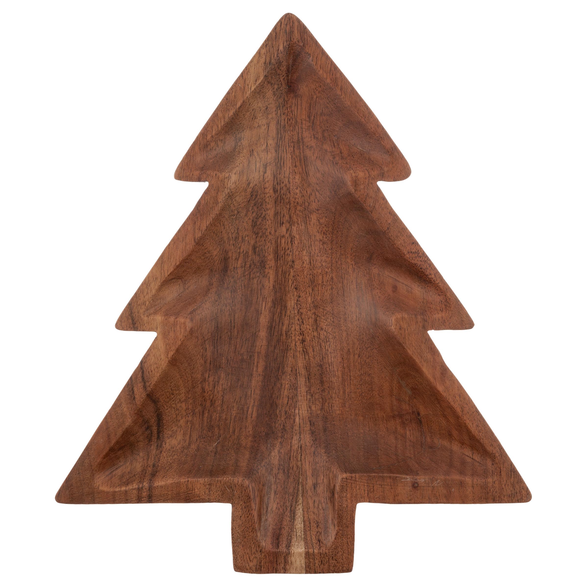 Plateaux de Service Karma en Bois d'Acacia Massif et Finition Artisanale