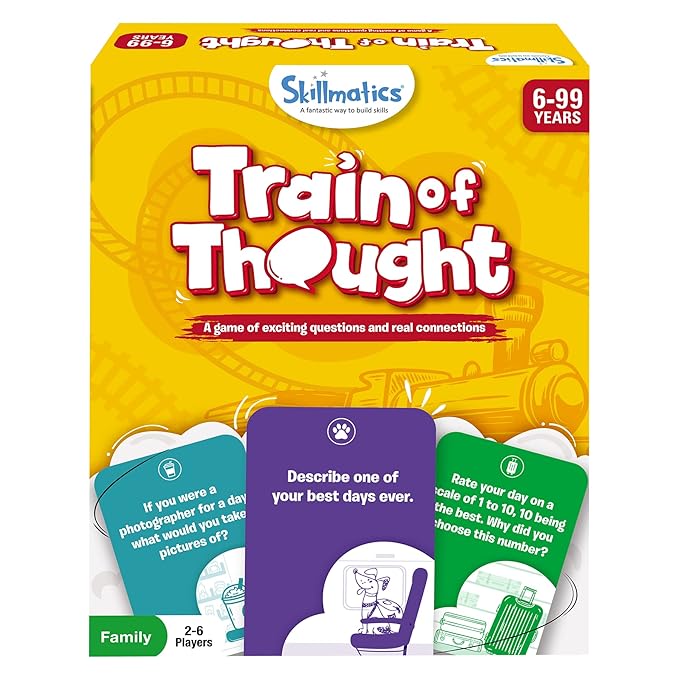 Buy Skillmatics Card Game Train of Thought, Family Connection