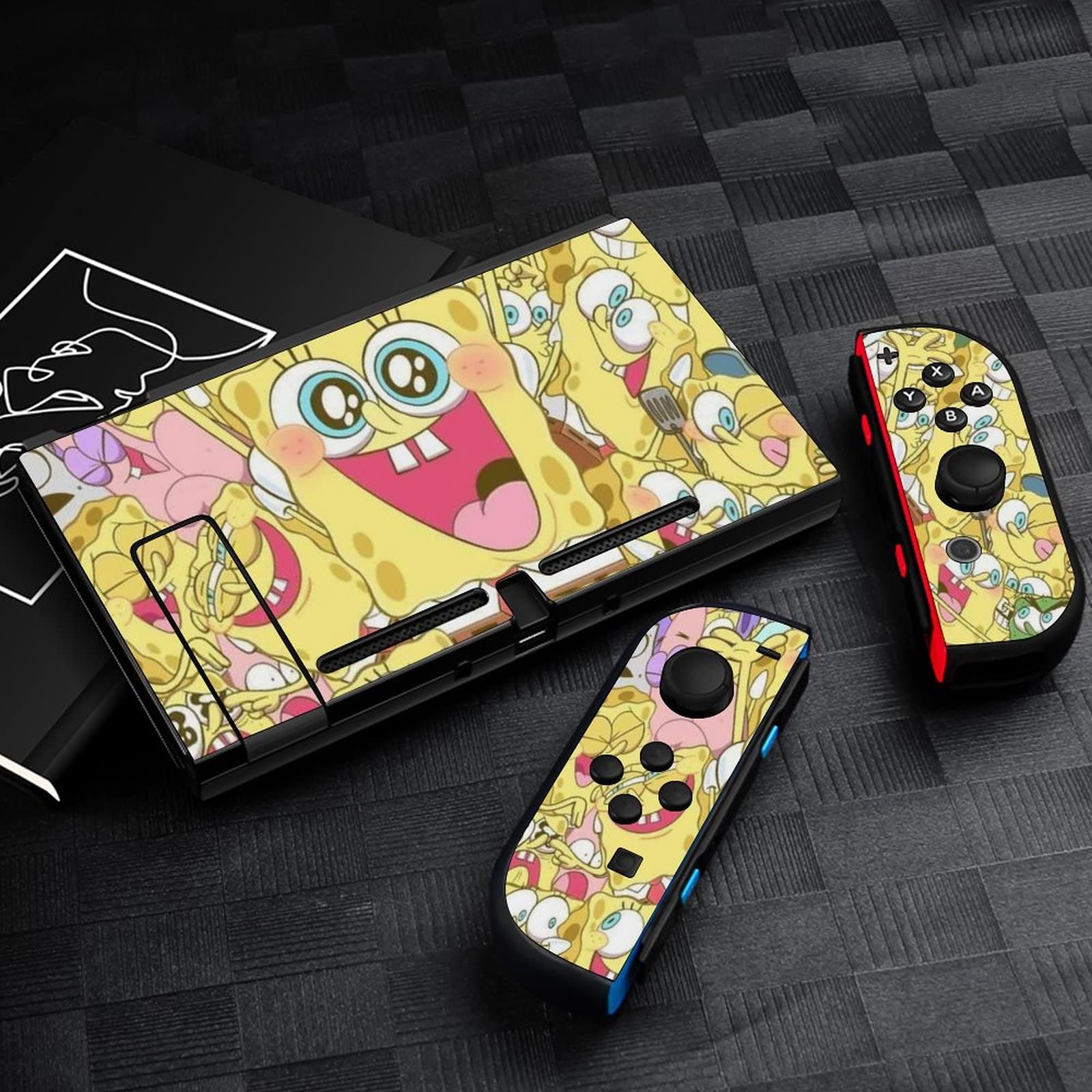 Amazon.co.jp: スポンジ・ボブ Switch/Switch Lite スキンシール