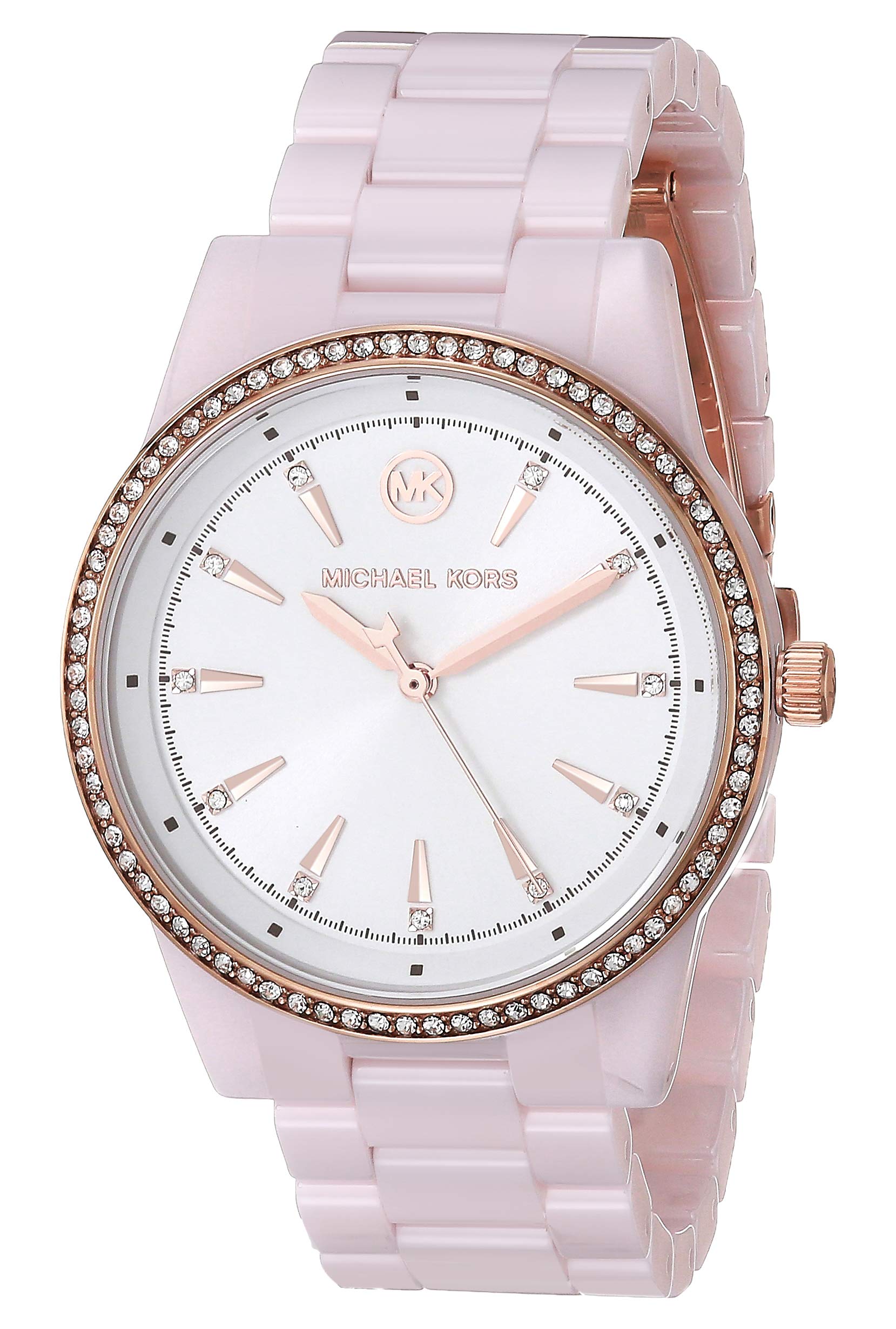 Michael Kors Women's Ritz Stainless Steel Watch With Crystal