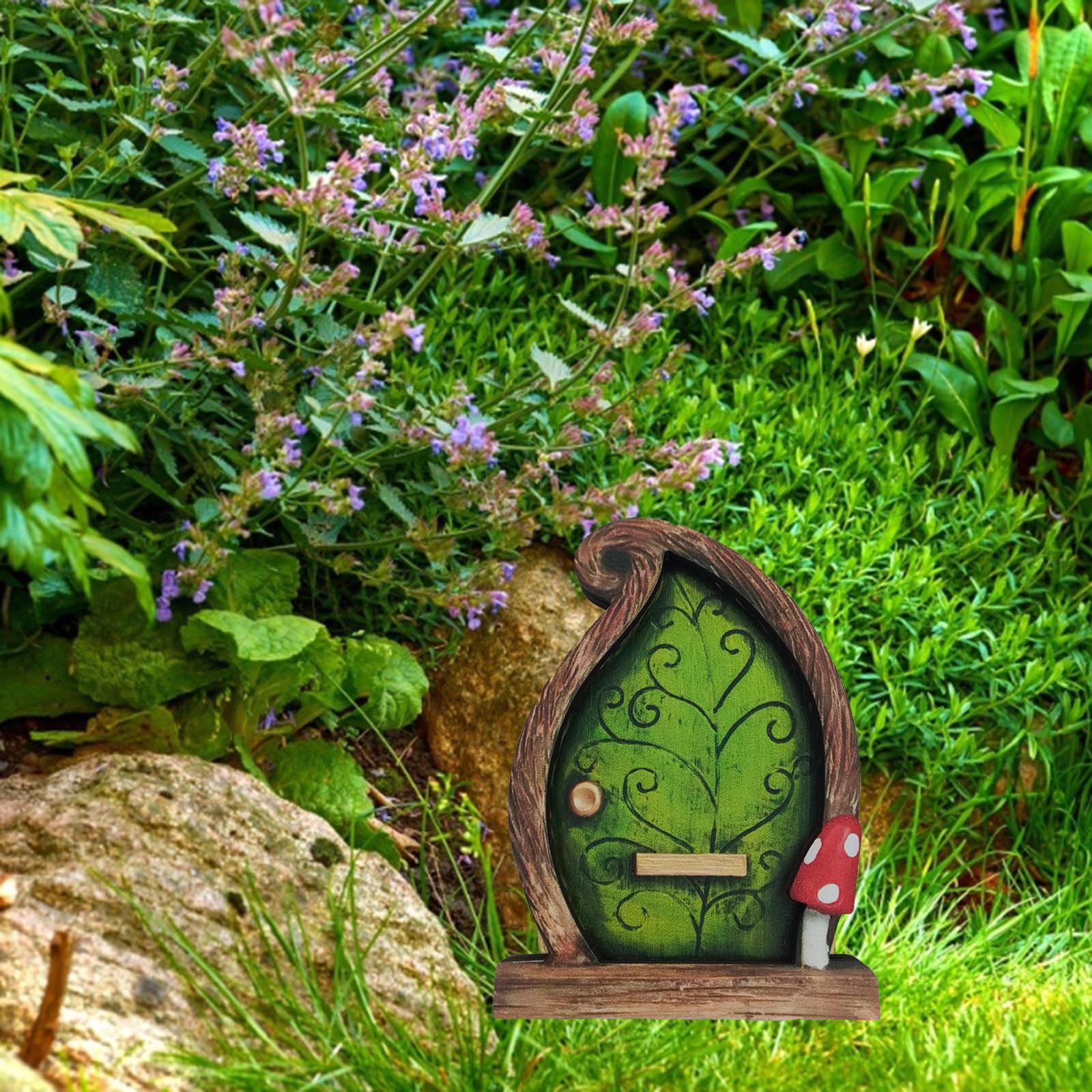 Fairy Garden Art Craft Accessoires | Houten feeëndeuren voor